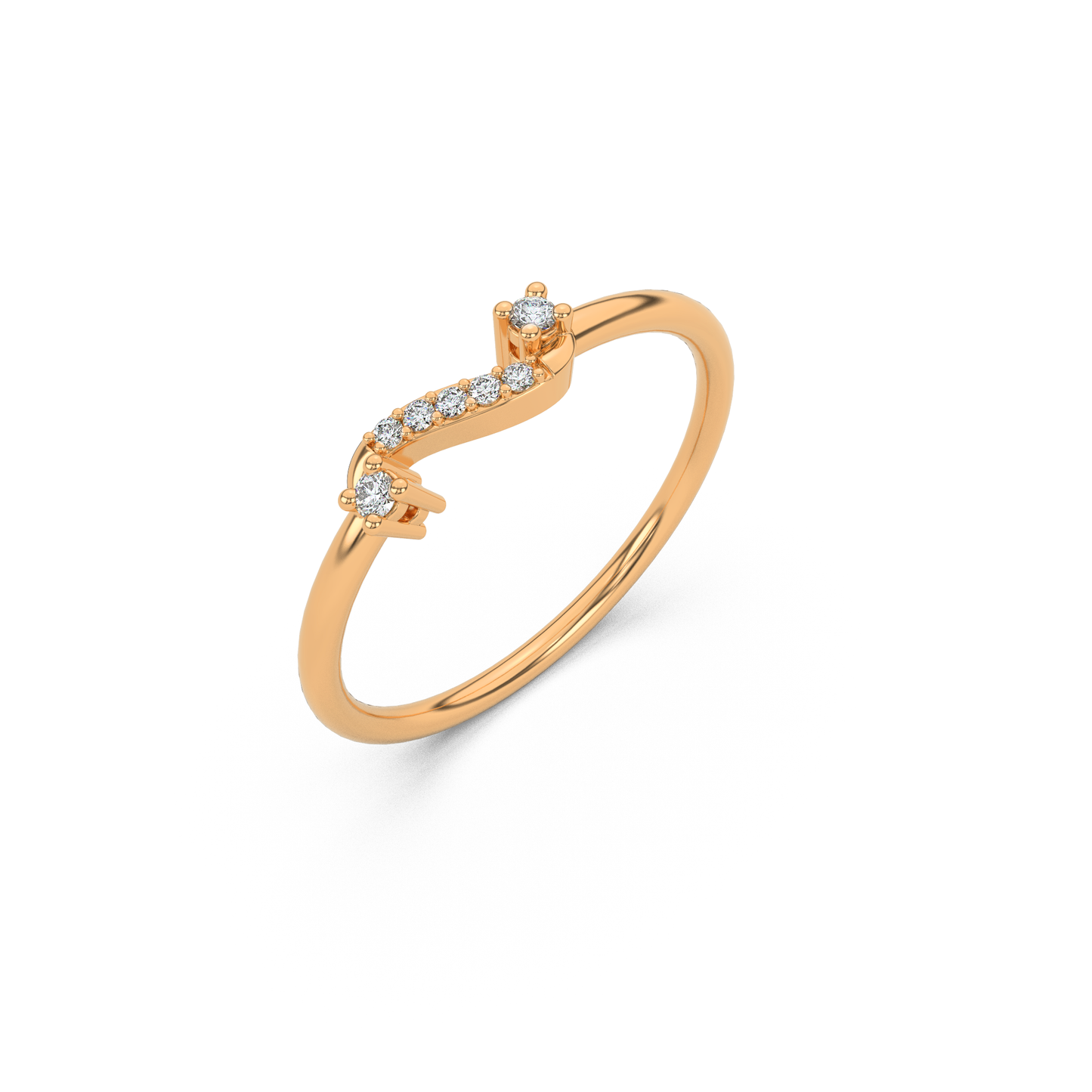 Floral Fantasy Diamond Ring