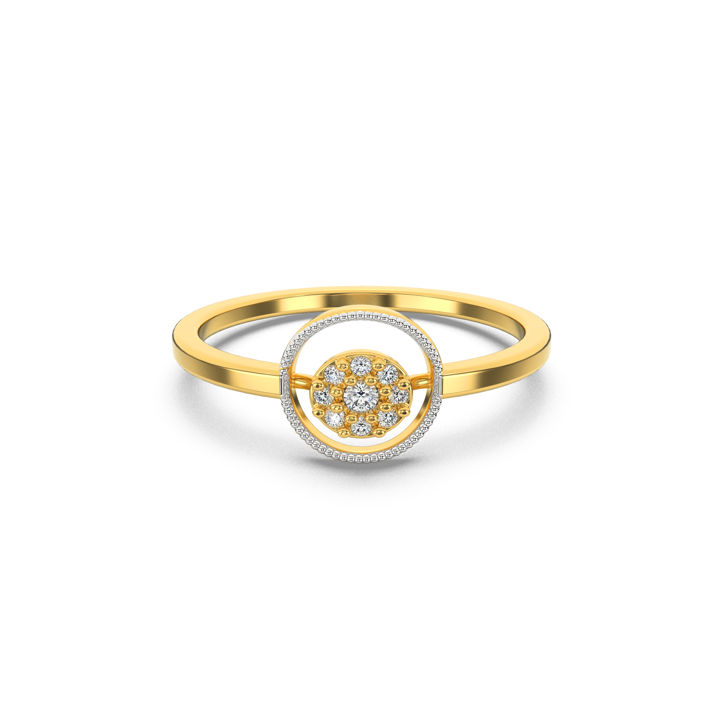 Moonlit Magic Diamond Ring