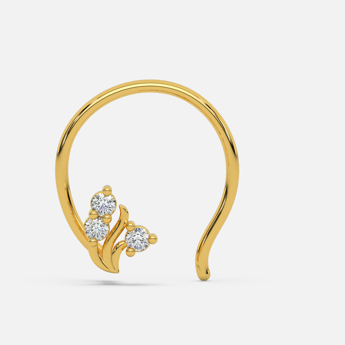 Scintilla Stud Nose Pin