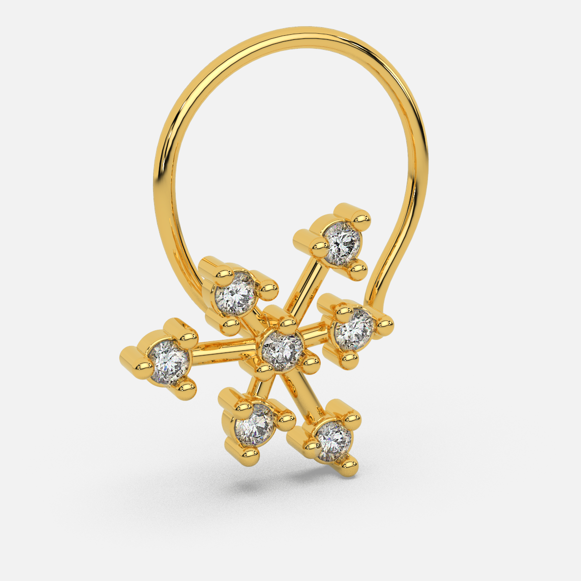 Twilight Twinkle Nose Pin