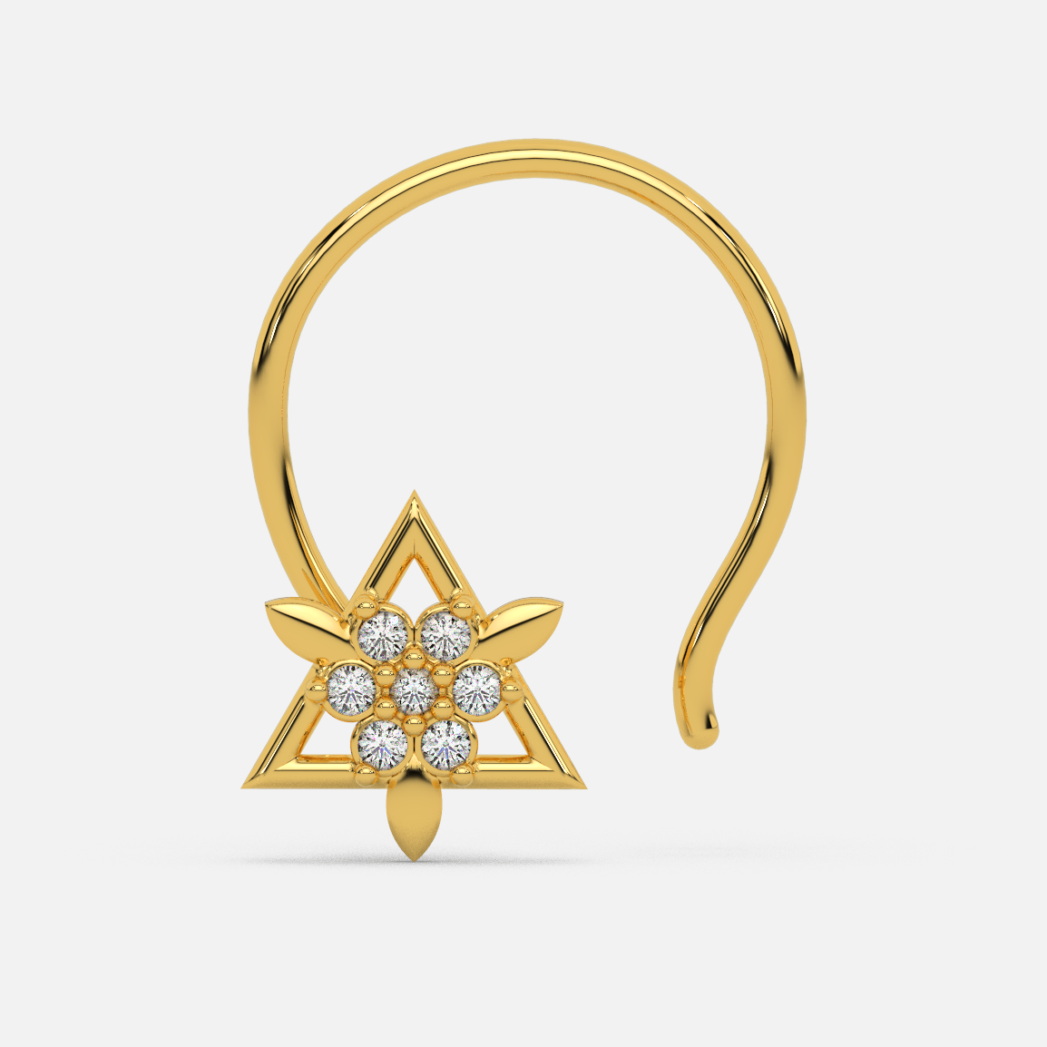 Dazzling Dawn Nose Pin