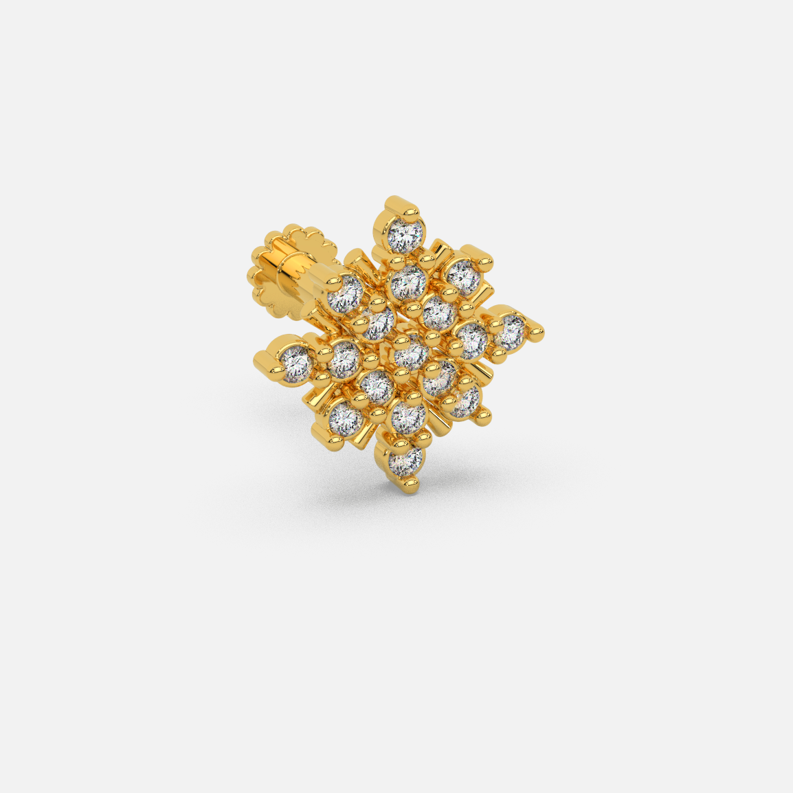 Brilliant Bayou Nose Pin