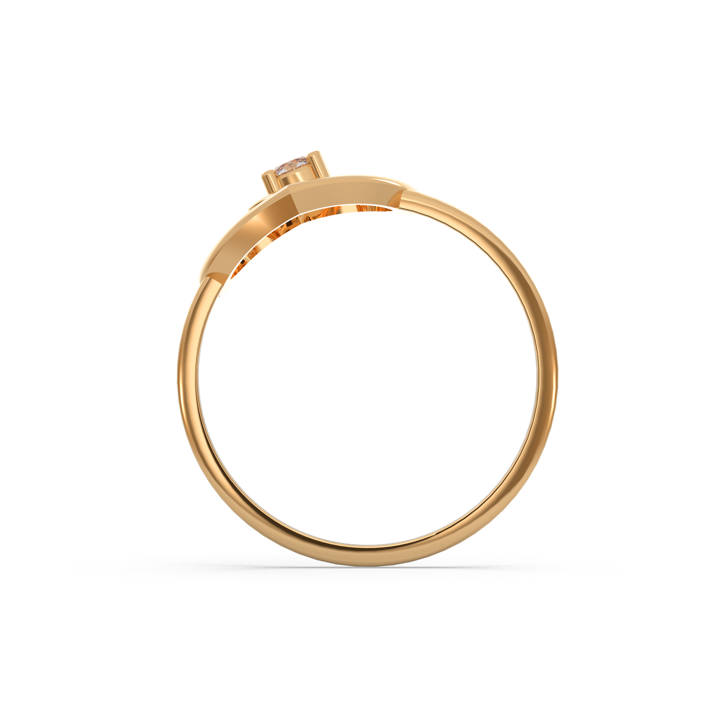 Halo Heart Diamond Ring