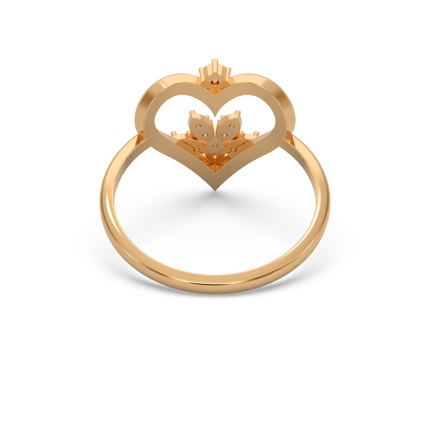 Brilliant Heart Diamond Ring