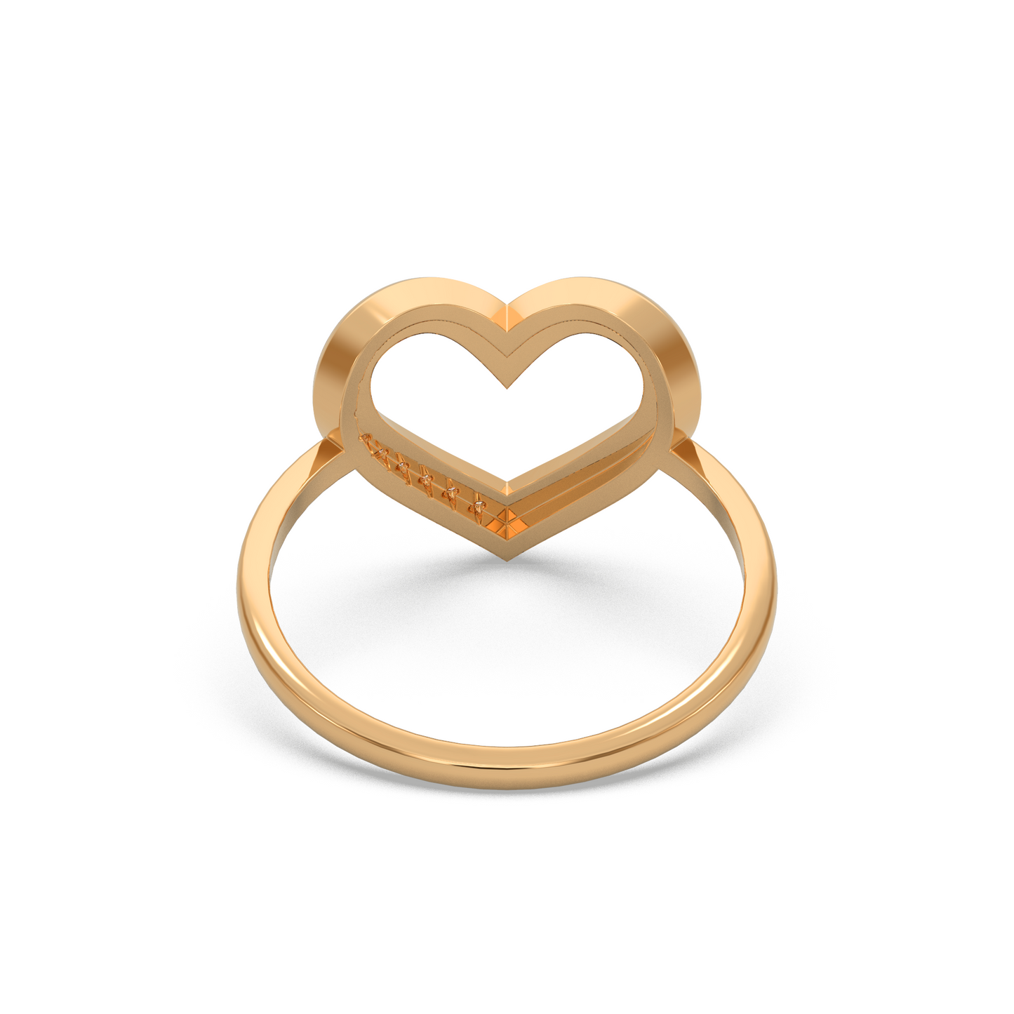 Valentine’s Day Heart Diamond Ring