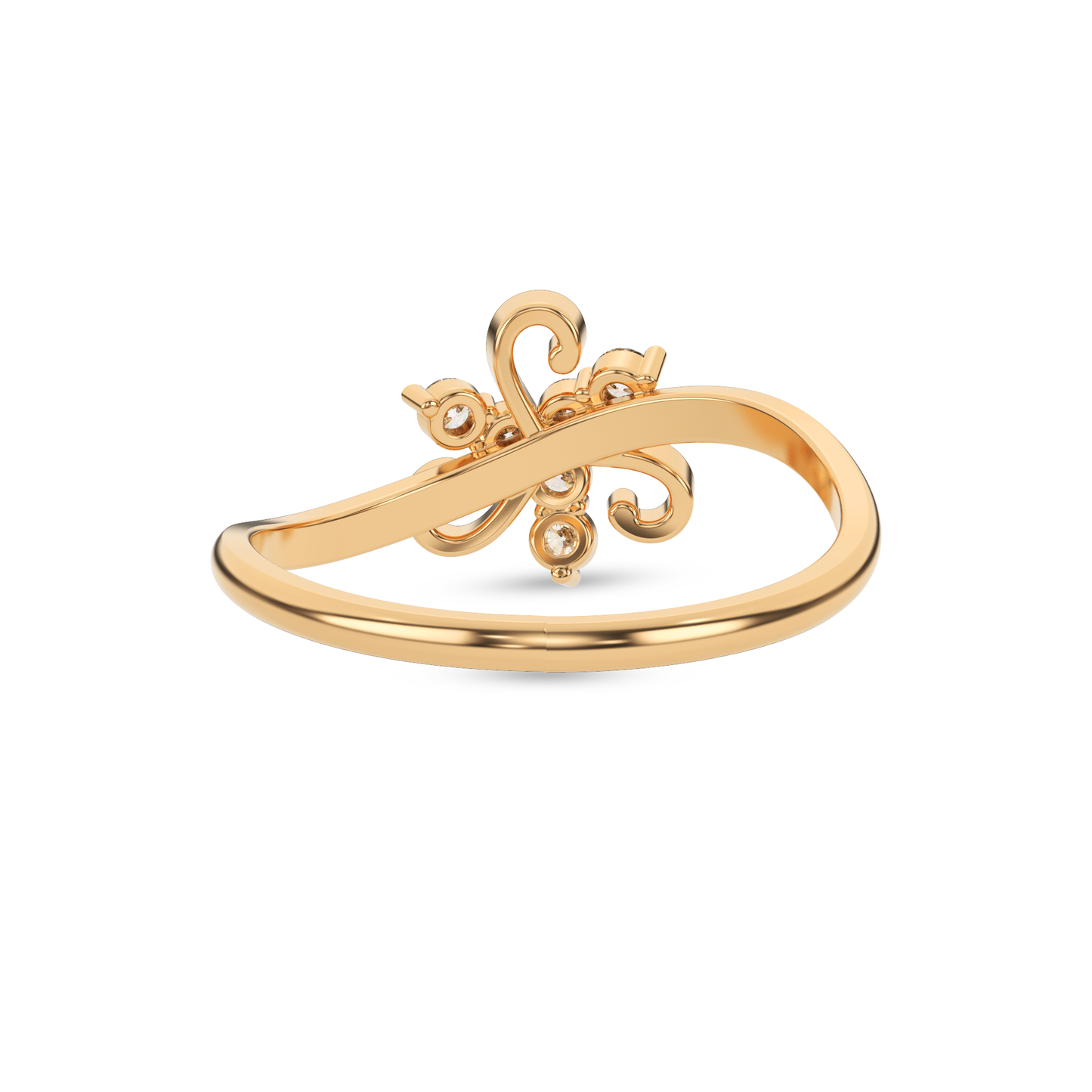 Shimmering Serenity Diamond Ring