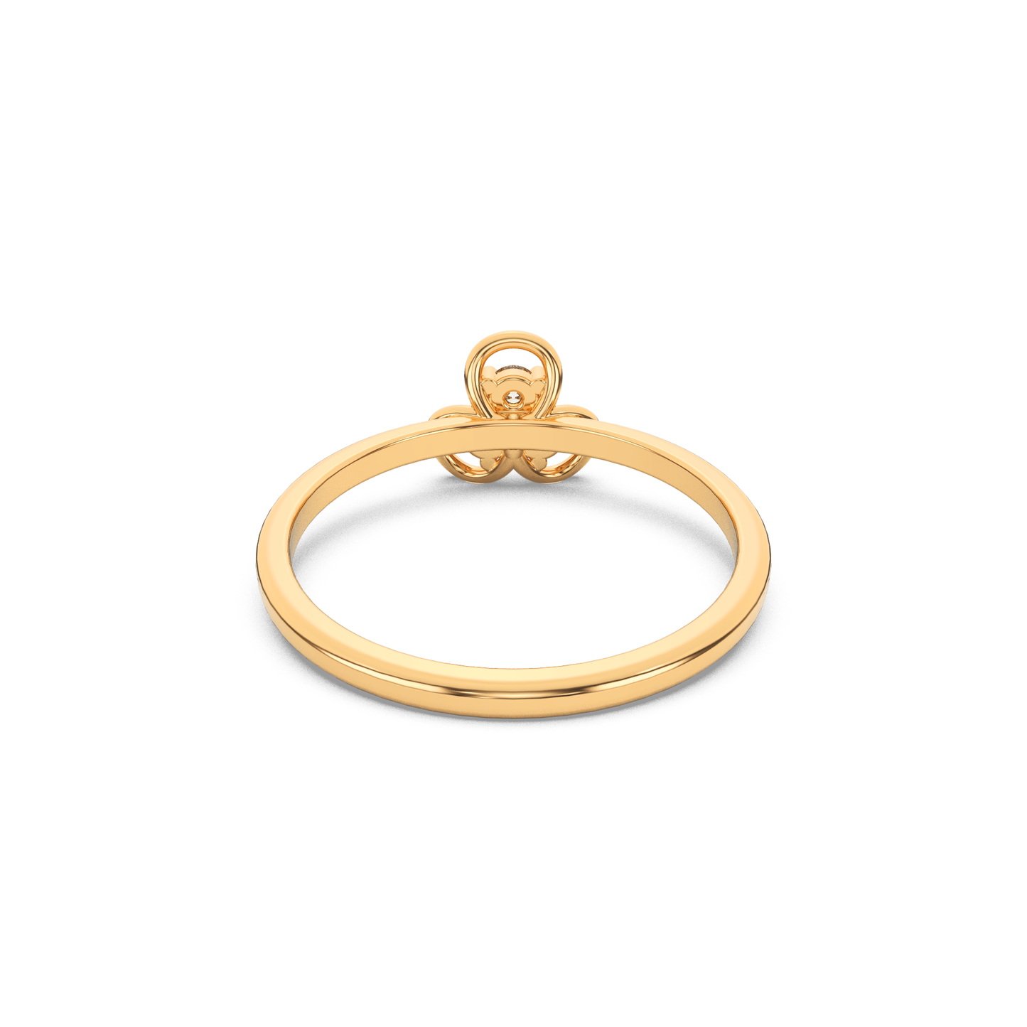 Radiant Harmony Diamond Ring