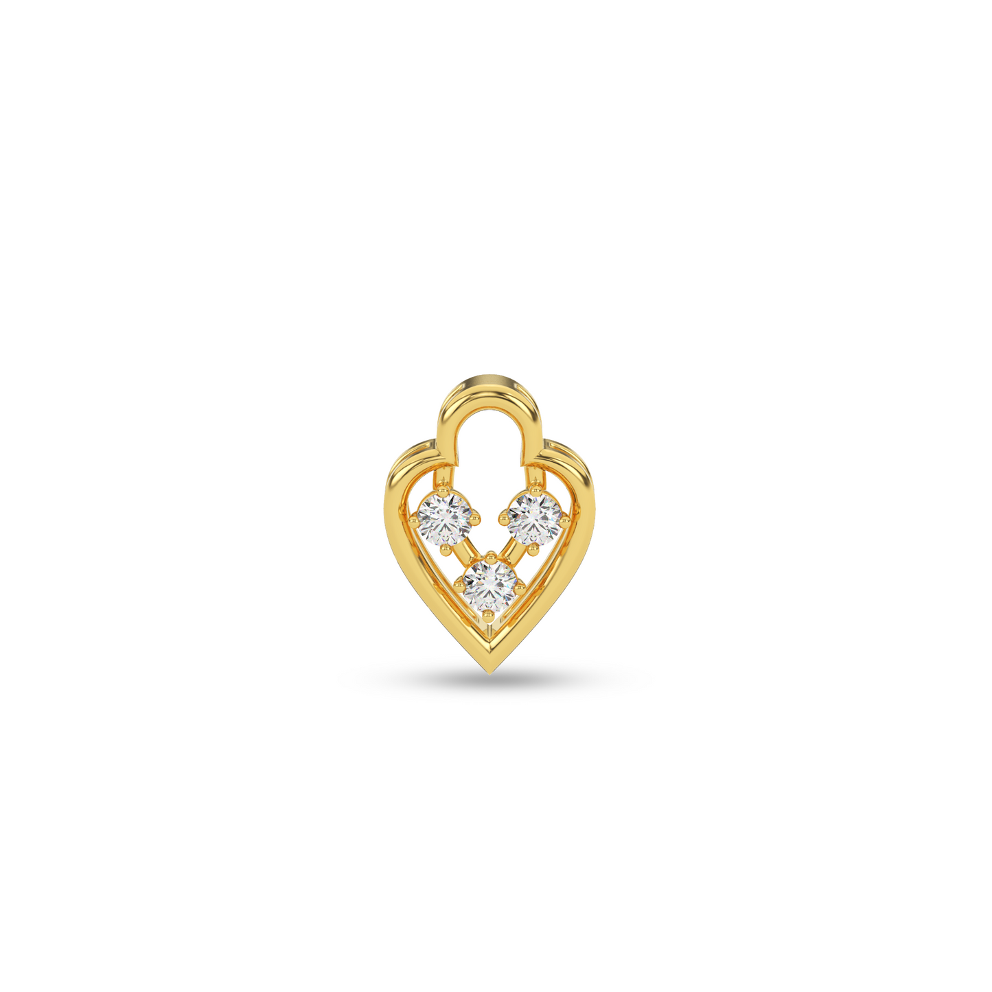 Sparkling Horizon Natural Diamond Pendant
