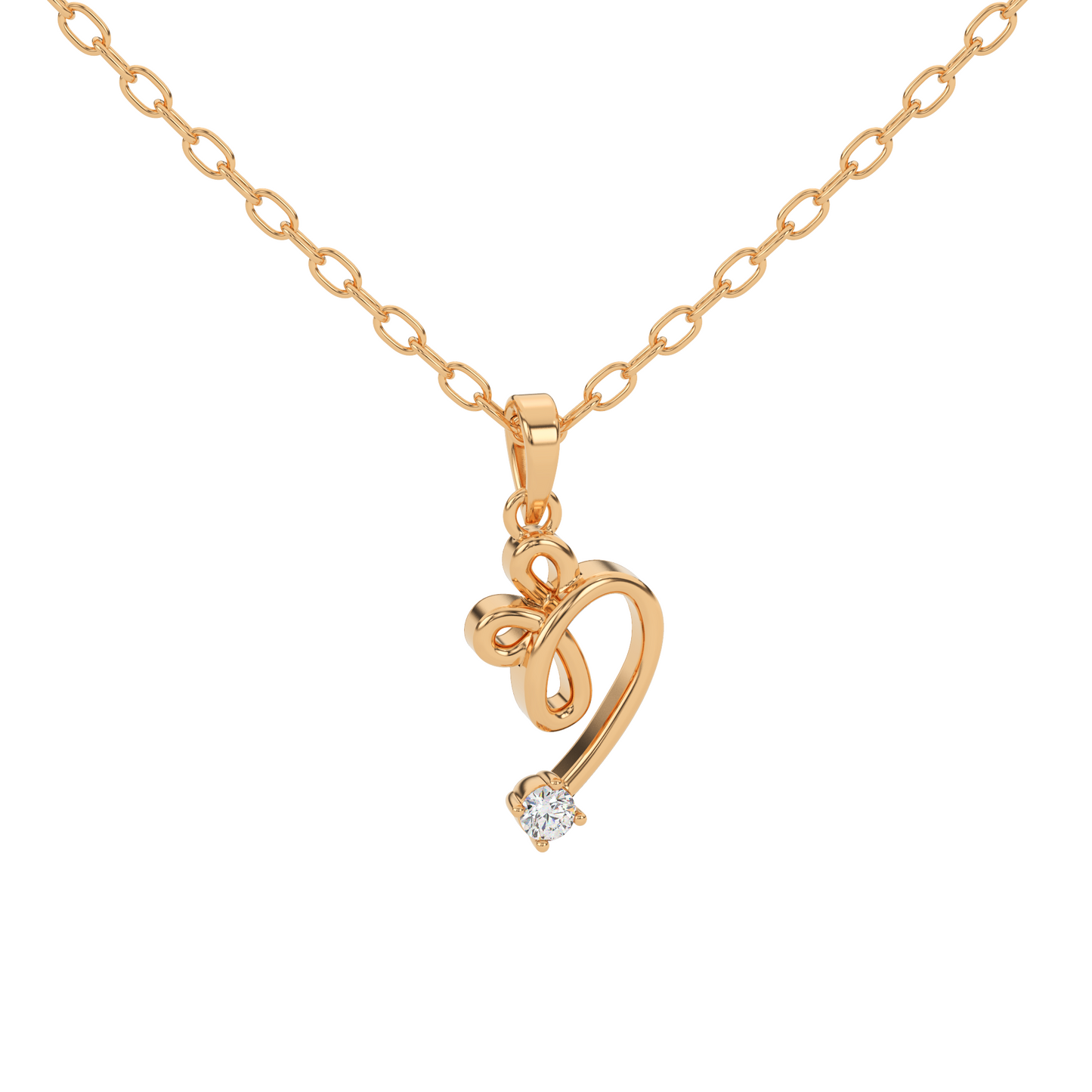 Diamond Blossom Natural Diamond Pendant