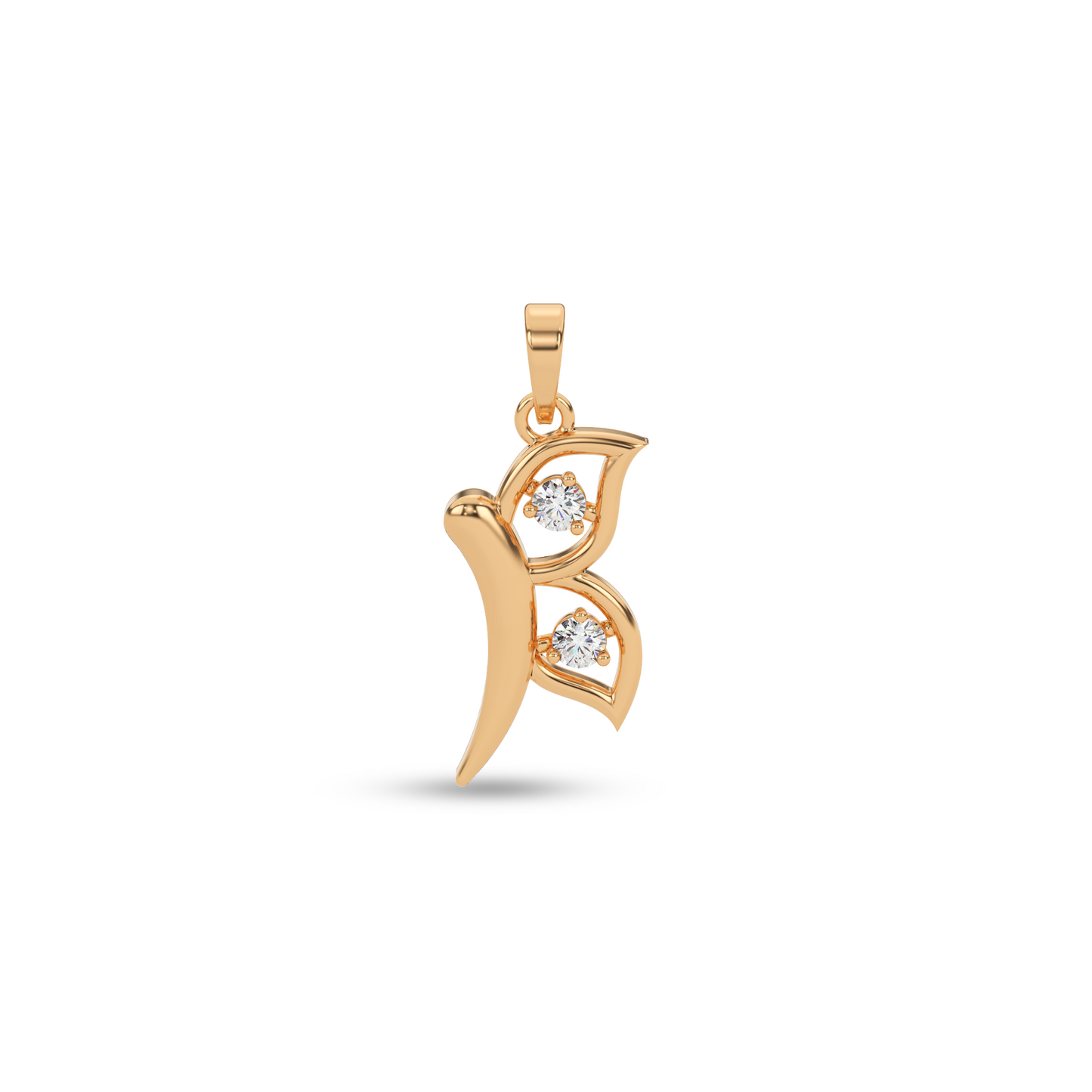 Shimmering Symphony Natural Diamond Pendant