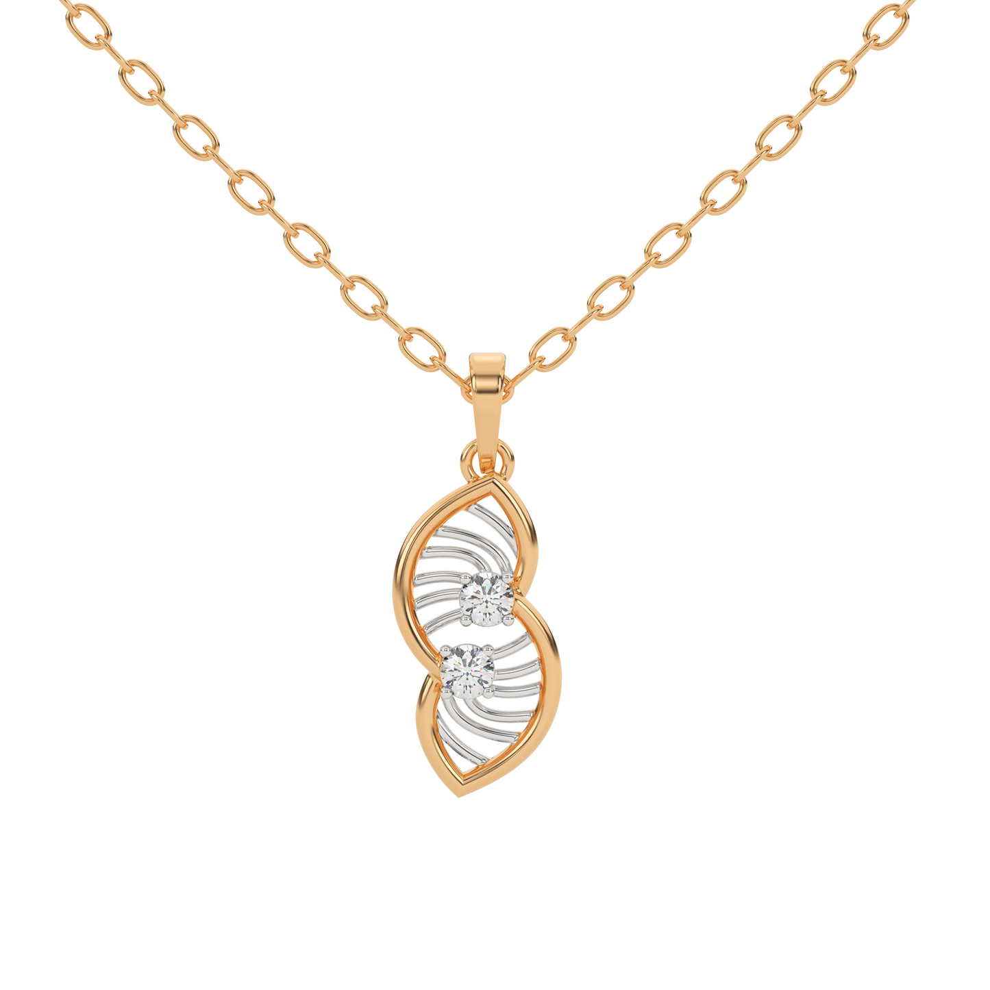 Sparkling Grace Natural Diamond Pendant