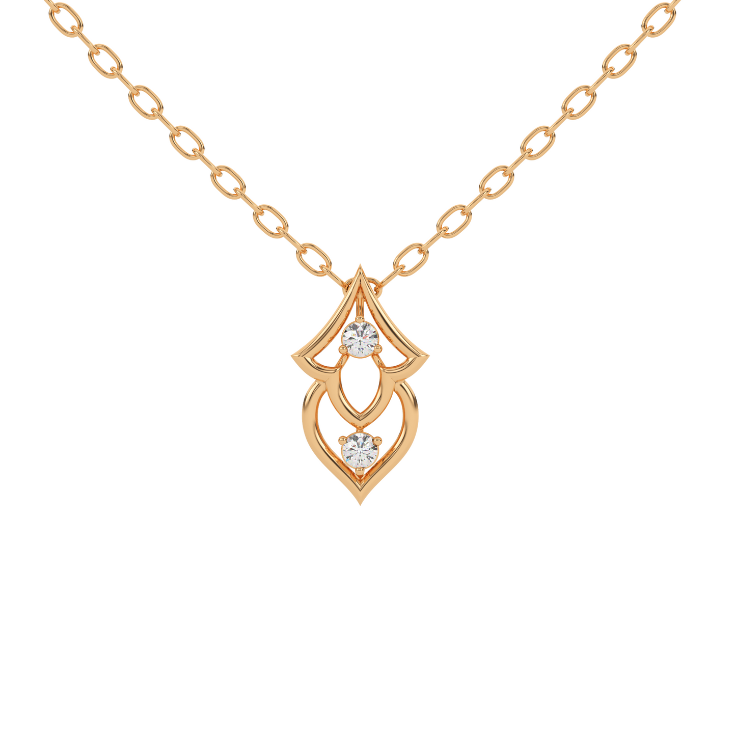 Dazzling Whisper Natural Diamond Pendant