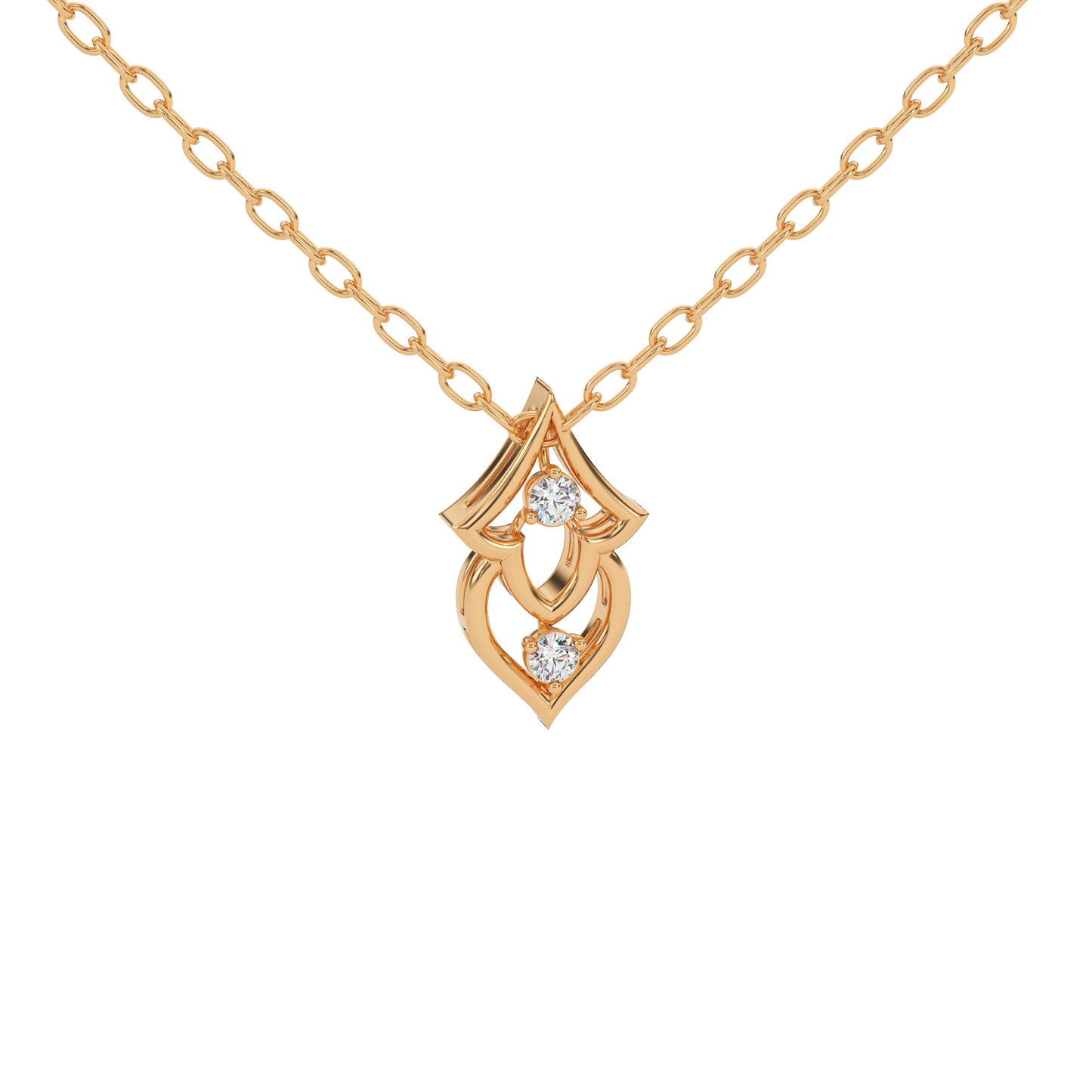 Dazzling Whisper Natural Diamond Pendant