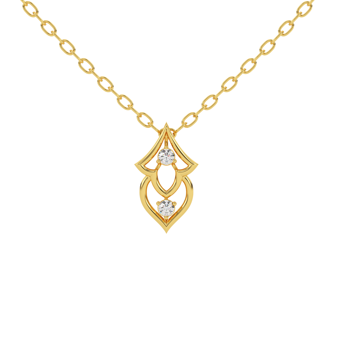 Dazzling Whisper Natural Diamond Pendant