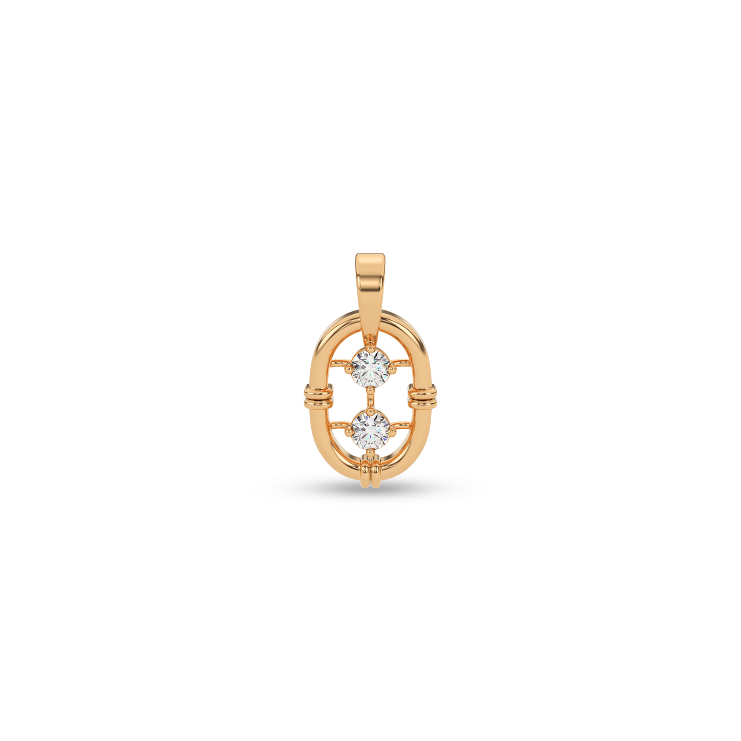 Celestial Elegance Natural Diamond Pendant