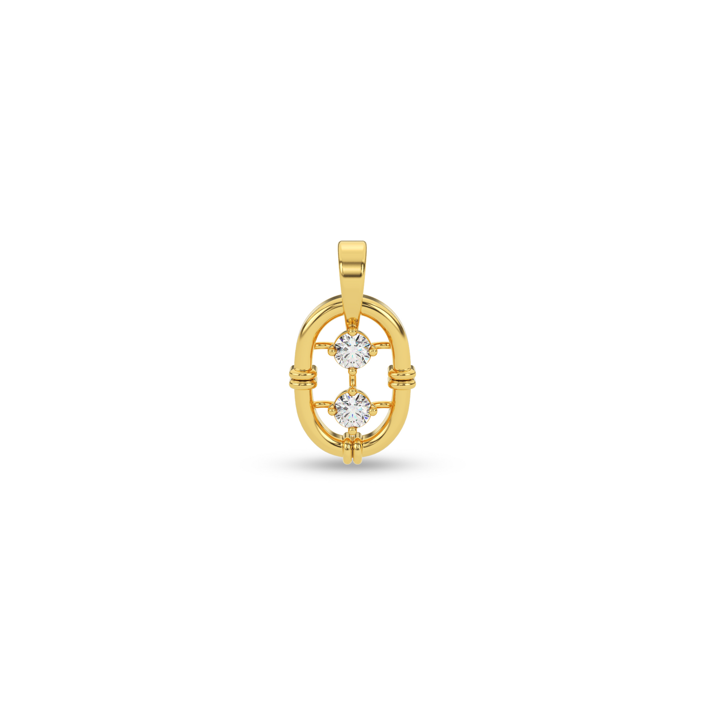 Celestial Elegance Natural Diamond Pendant