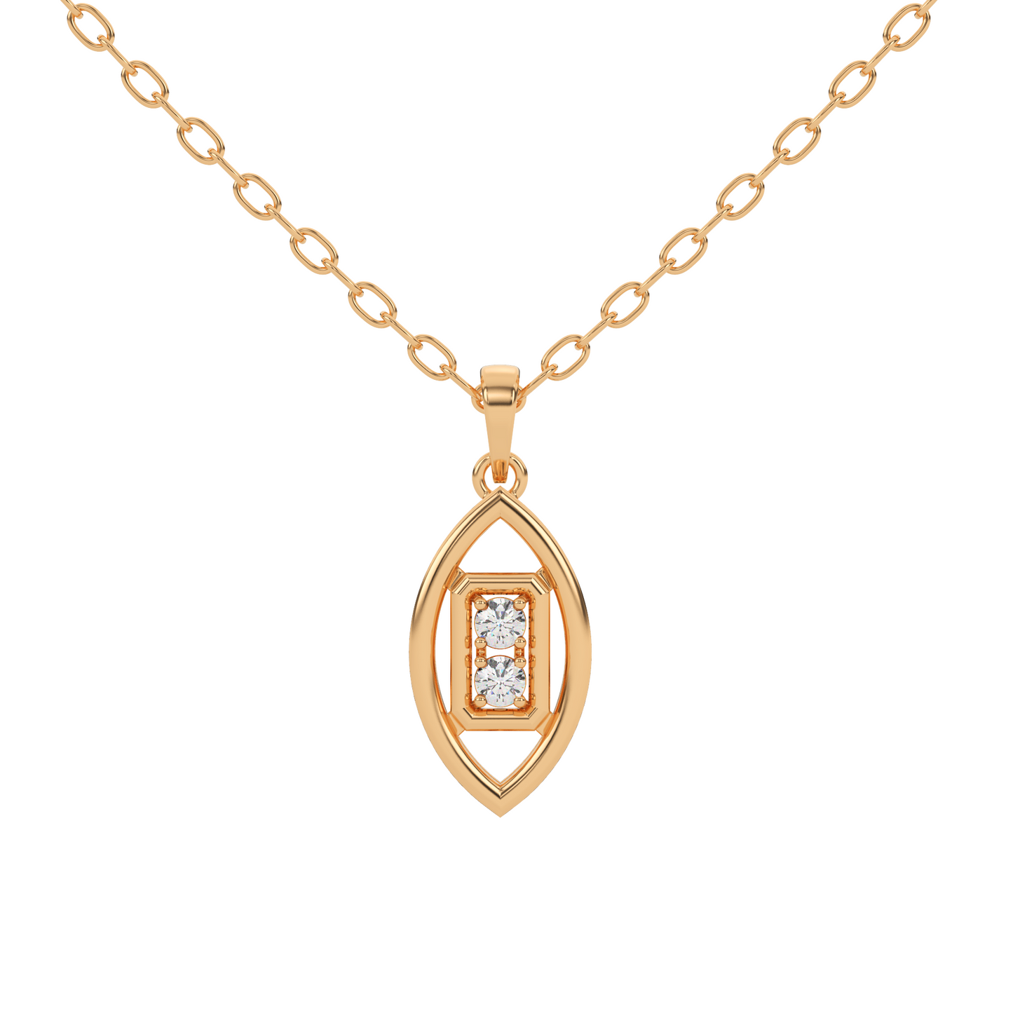 Pure Whisper Natural Diamond Pendant