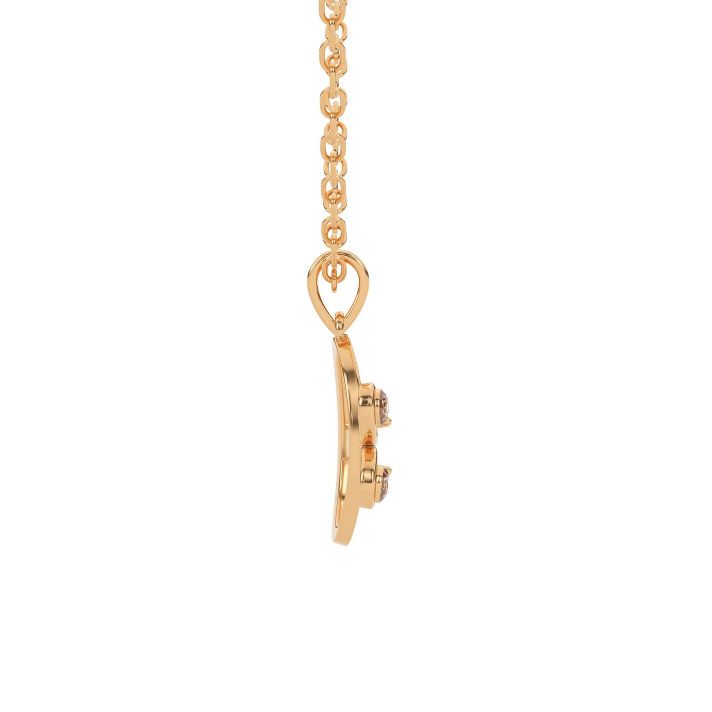 Sparkling Radiance Natural Diamond Pendant