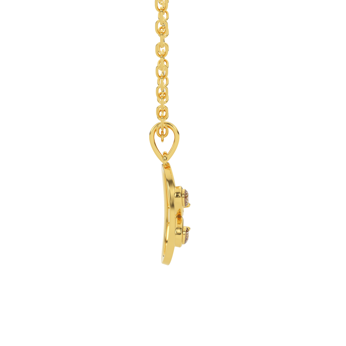 Sparkling Radiance Natural Diamond Pendant