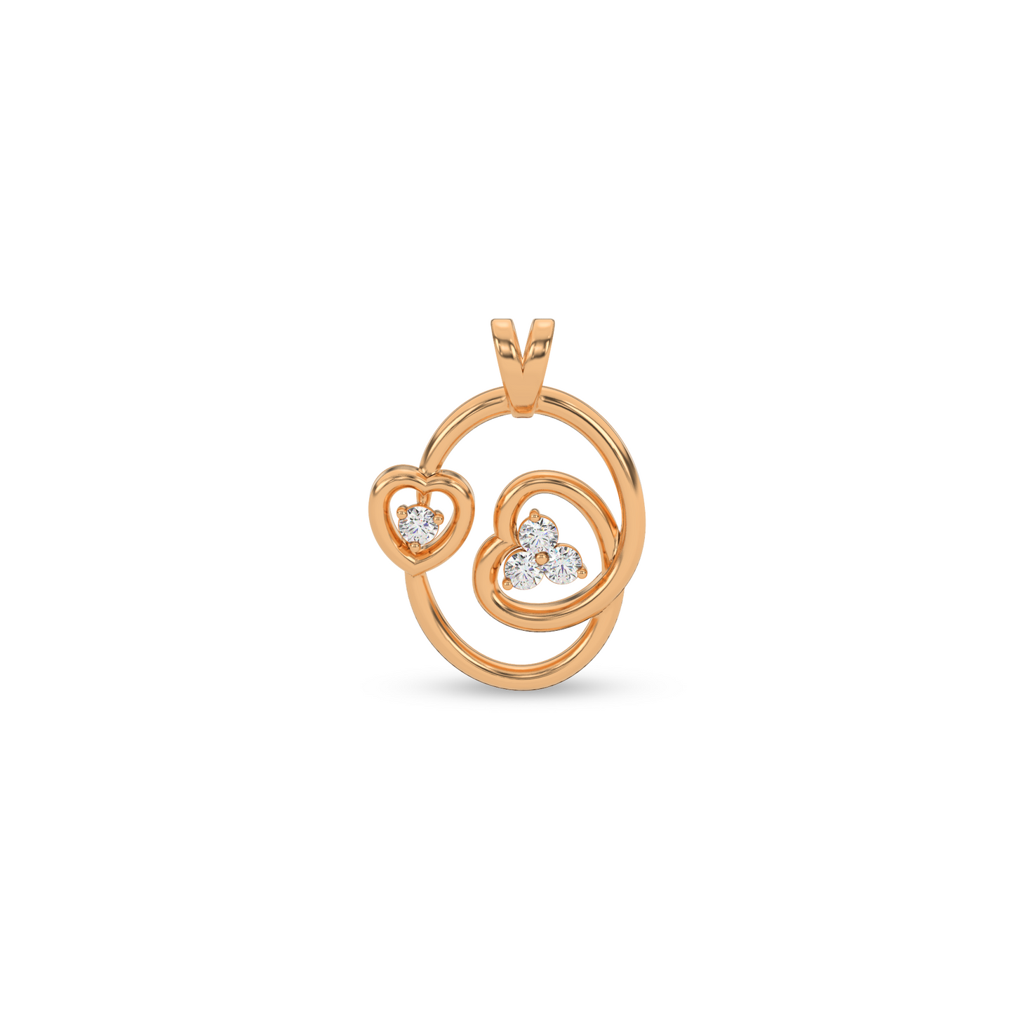 Celestial Charm Natural Diamond Pendant