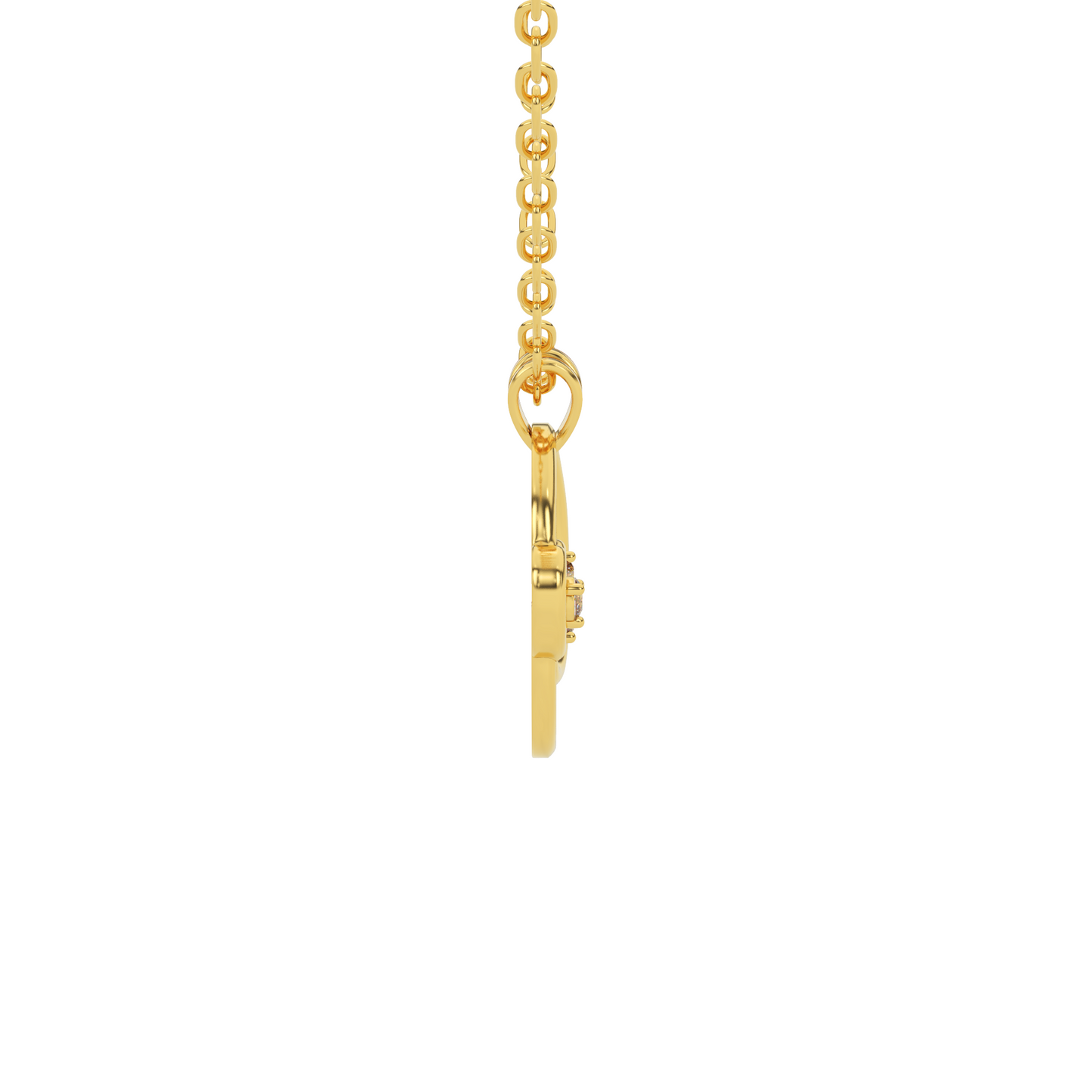Celestial Charm Natural Diamond Pendant