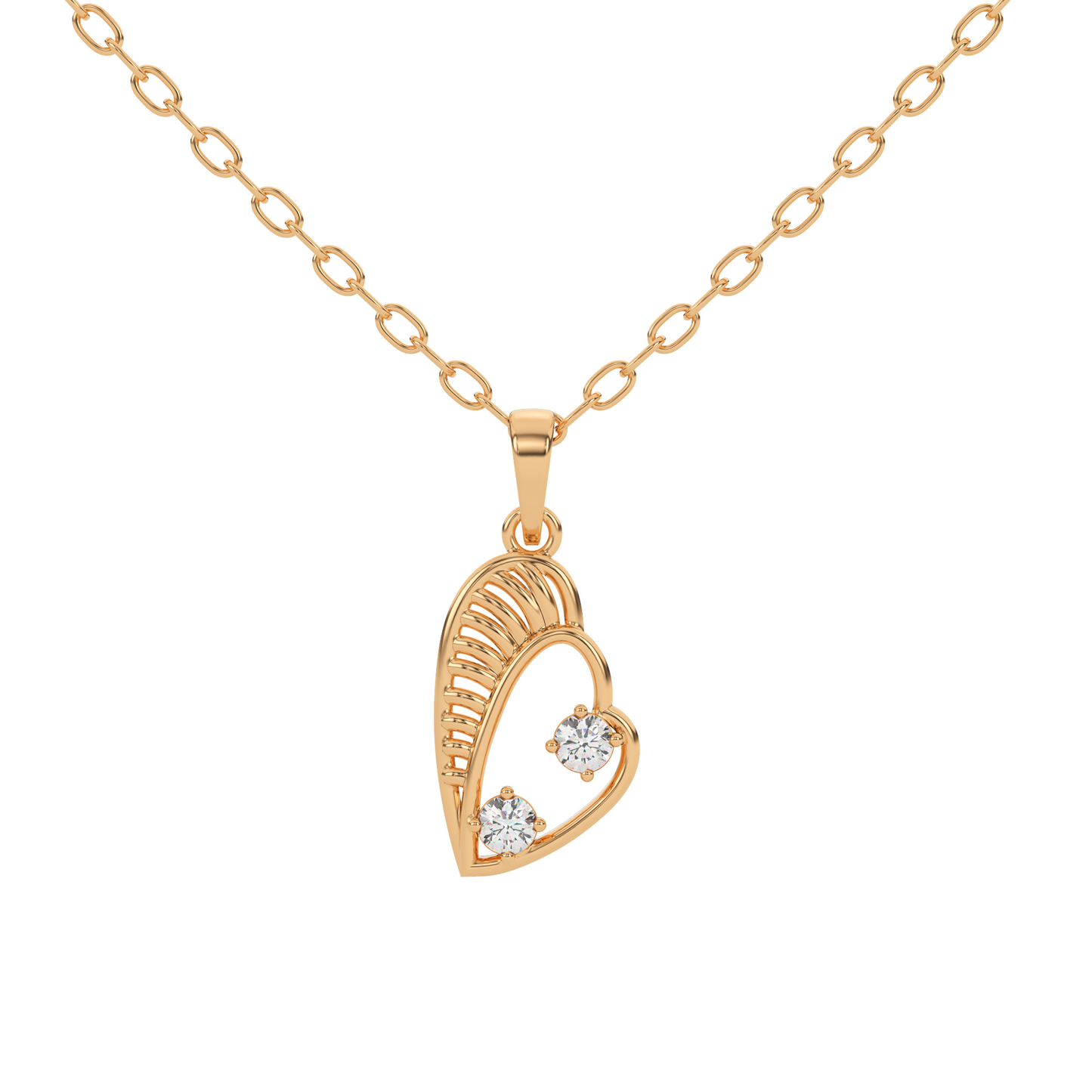 Timeless Whisper Natural Diamond Pendant