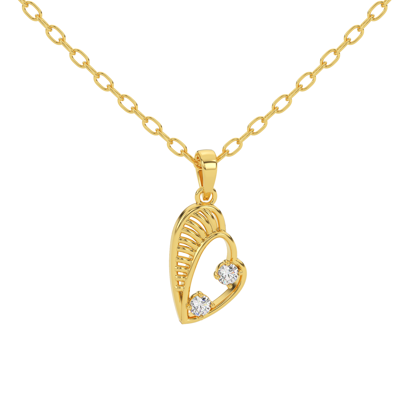 Timeless Whisper Natural Diamond Pendant