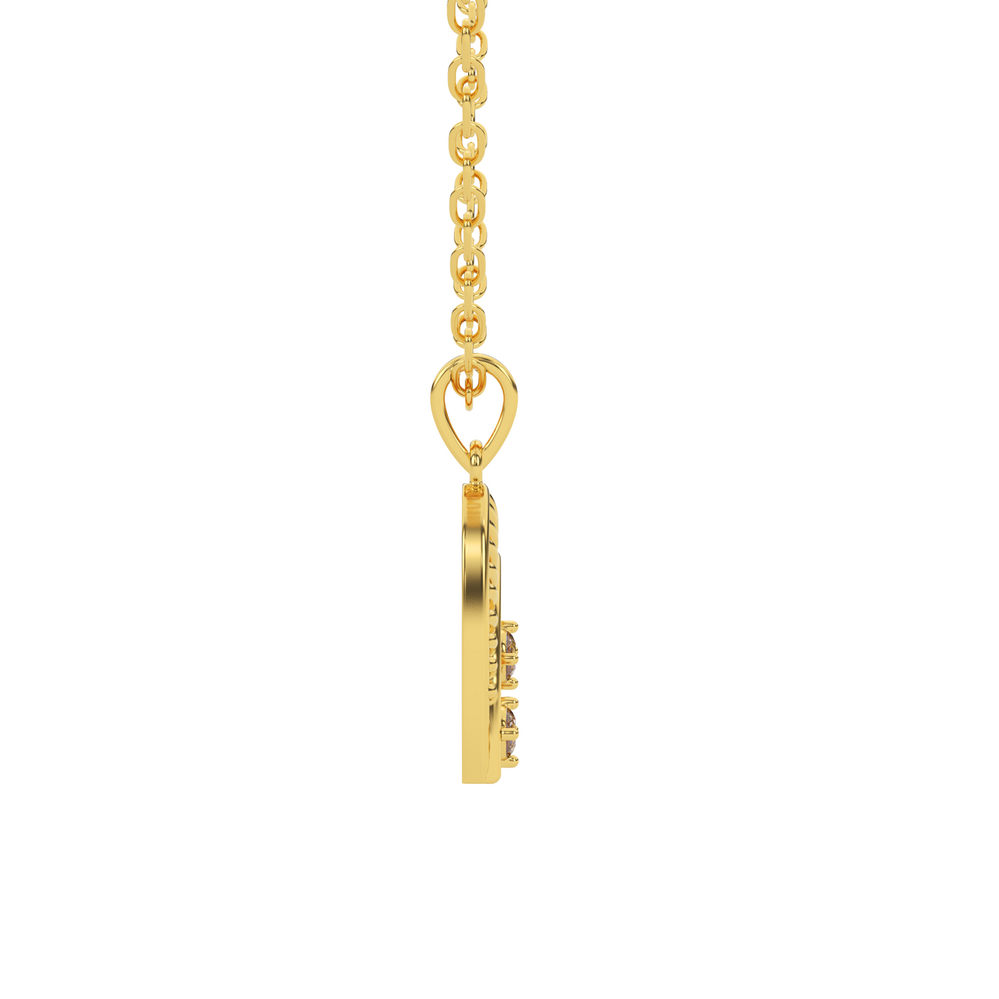 Timeless Whisper Natural Diamond Pendant