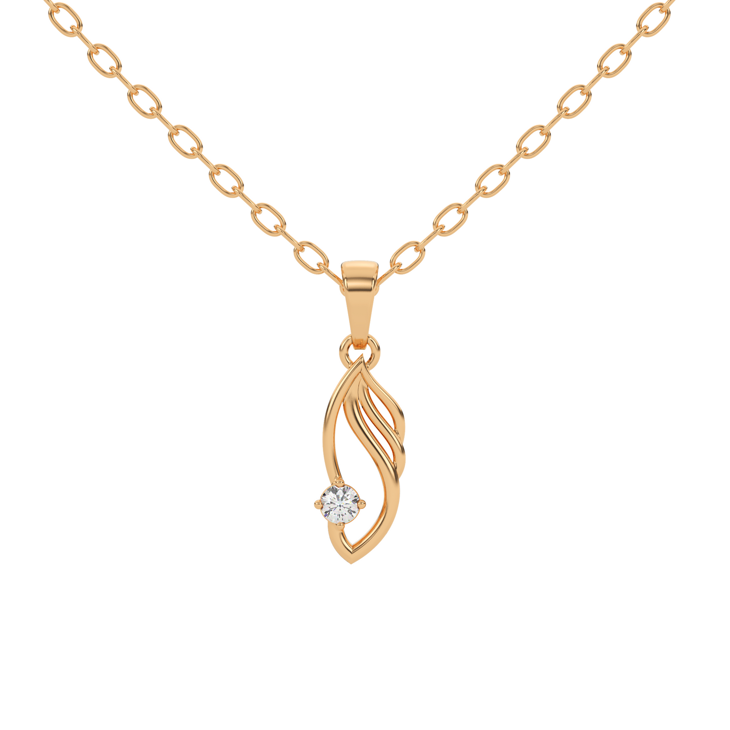 Sparkling Dream Natural Diamond Pendant