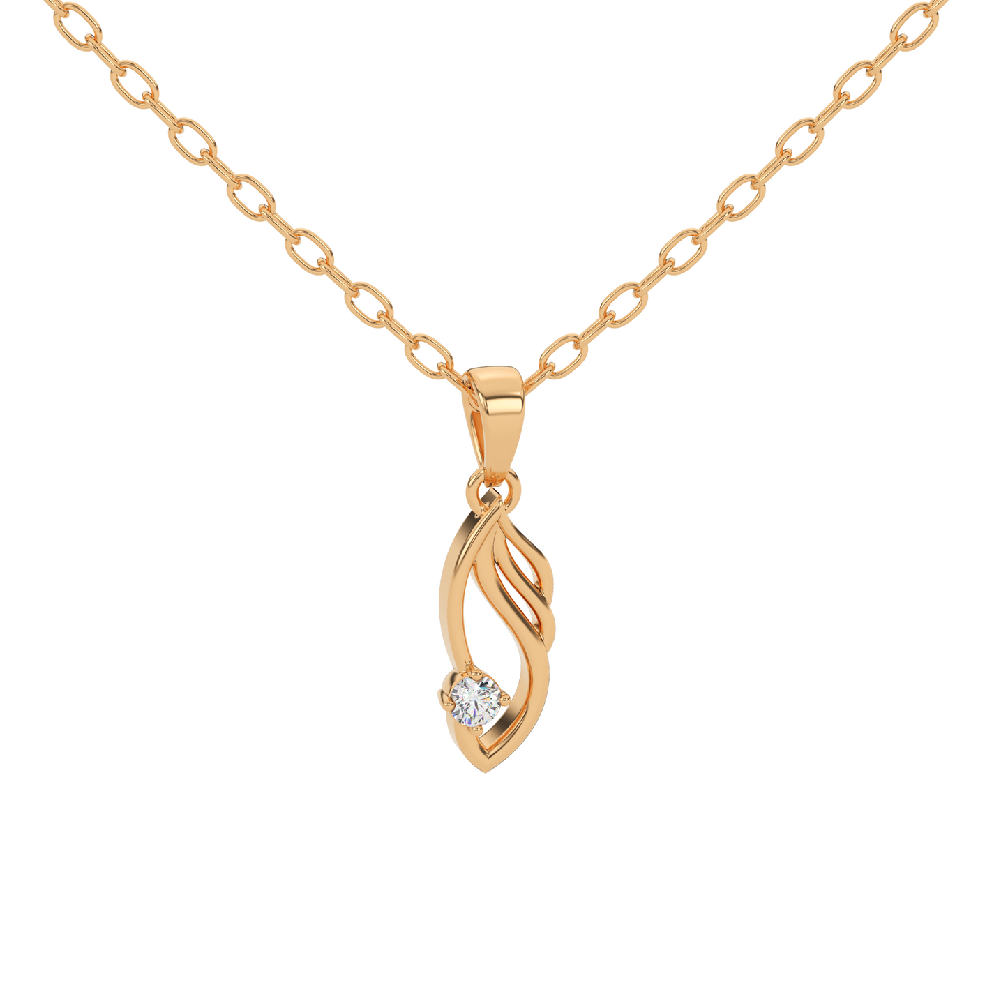 Sparkling Dream Natural Diamond Pendant