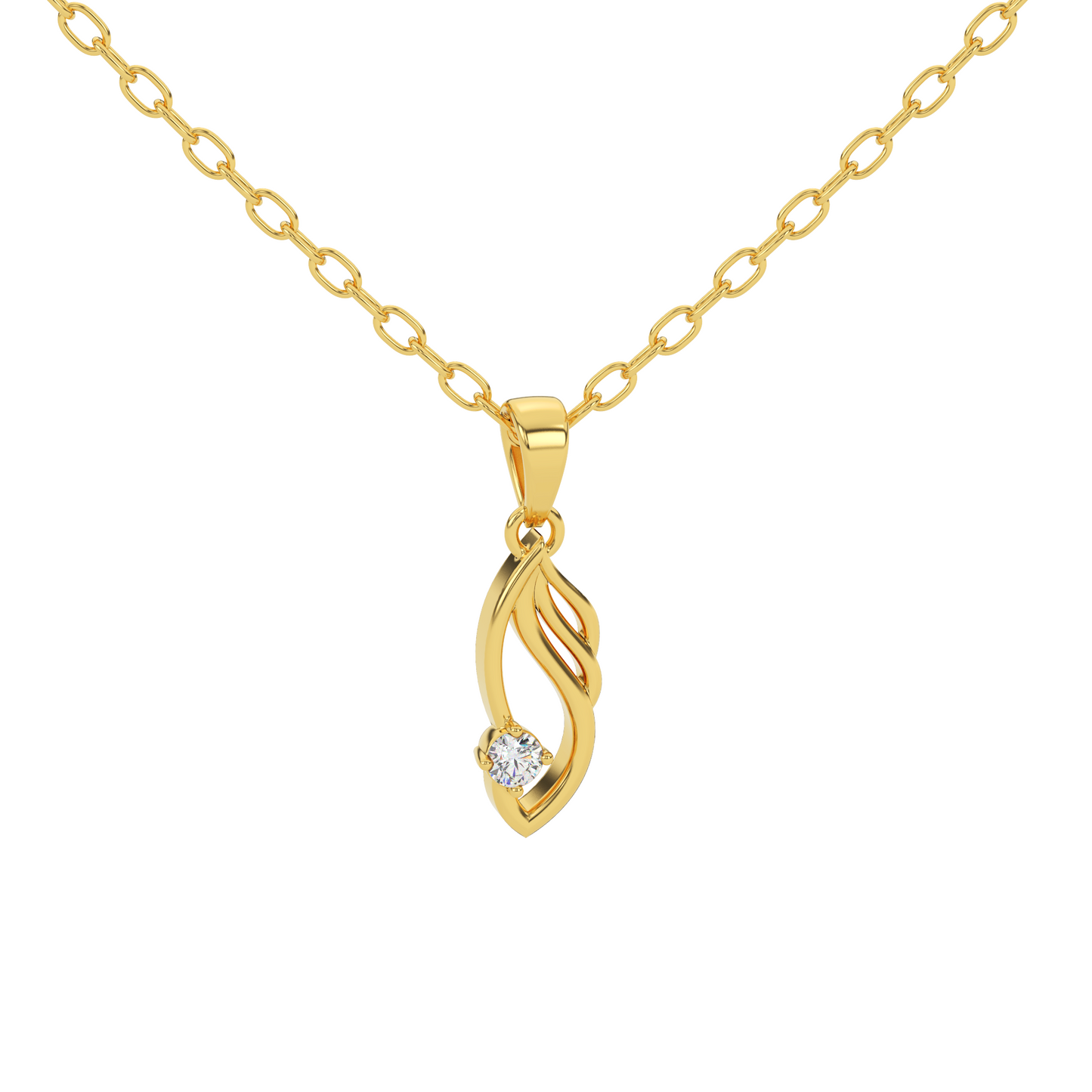 Sparkling Dream Natural Diamond Pendant