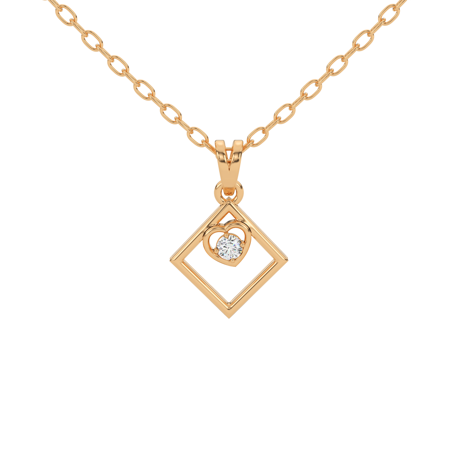 Timeless Beauty Natural Diamond Pendant