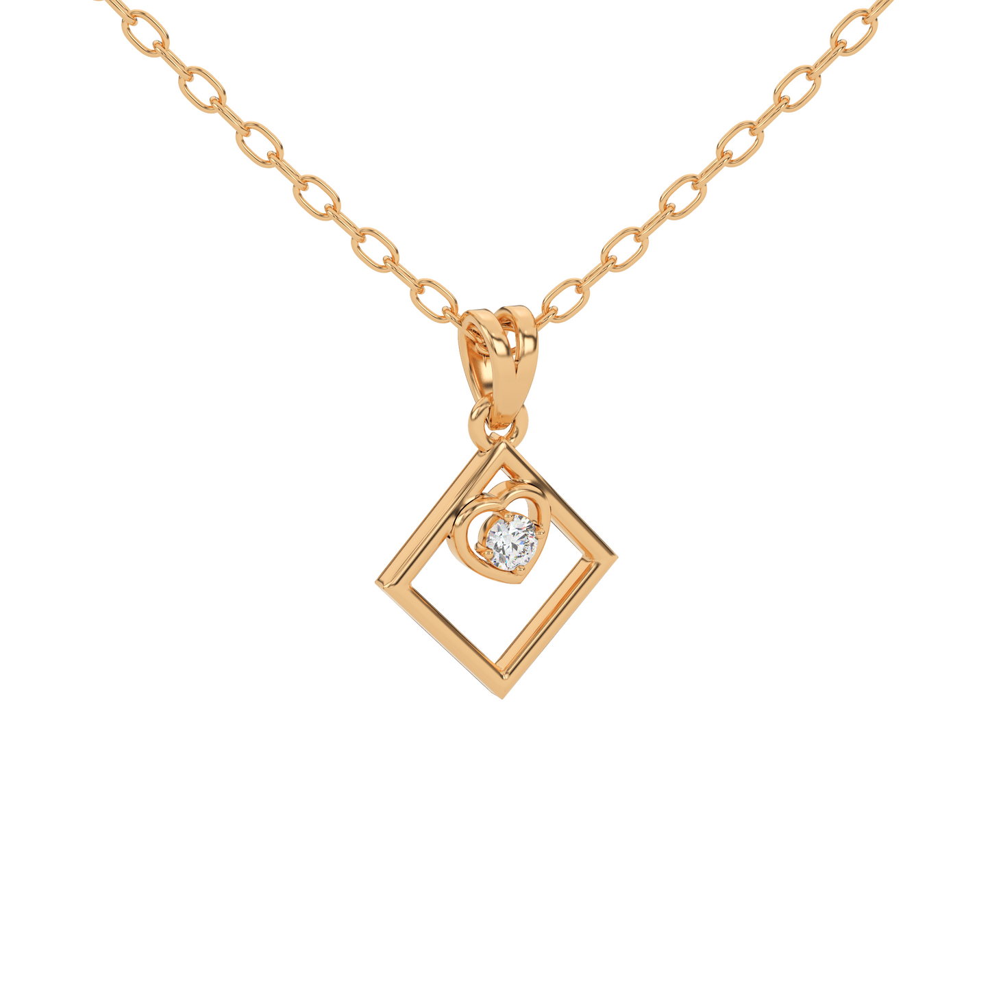 Timeless Beauty Natural Diamond Pendant