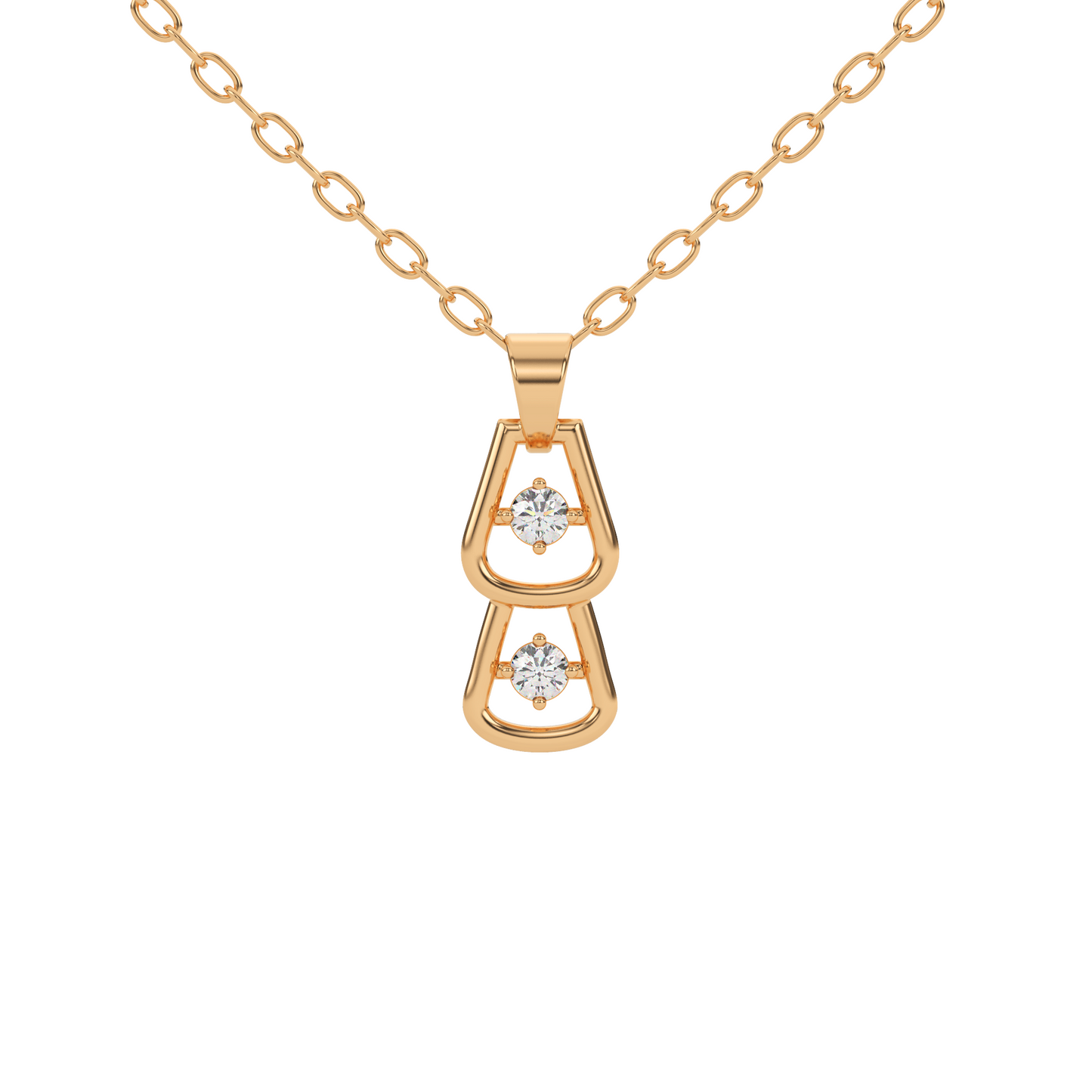 Dazzling Devotion Natural Diamond Pendant