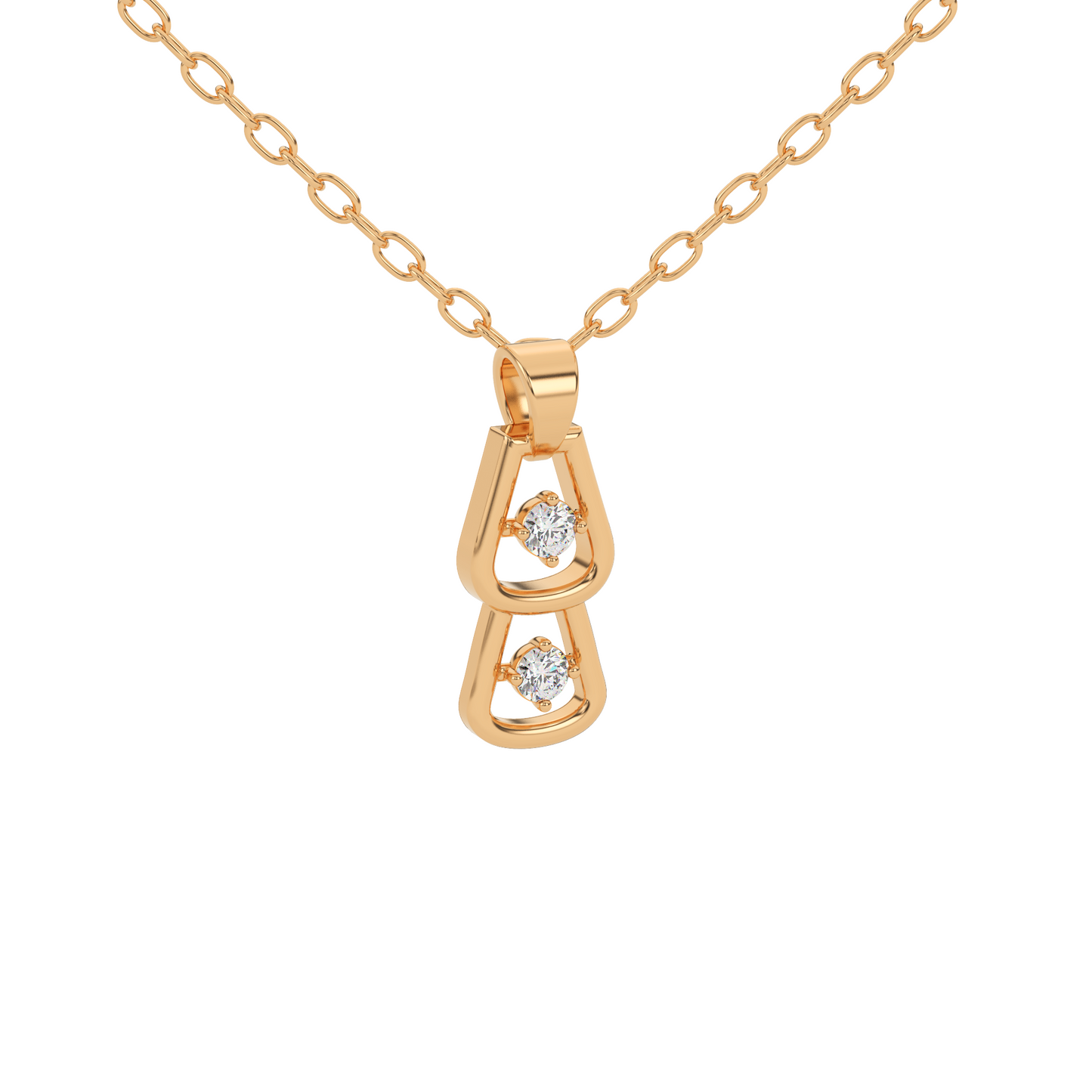 Dazzling Devotion Natural Diamond Pendant