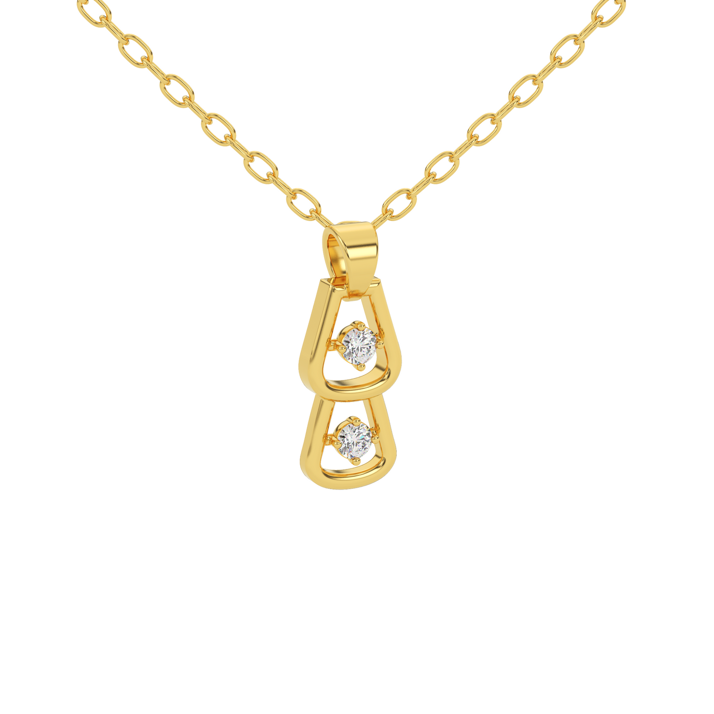 Dazzling Devotion Natural Diamond Pendant