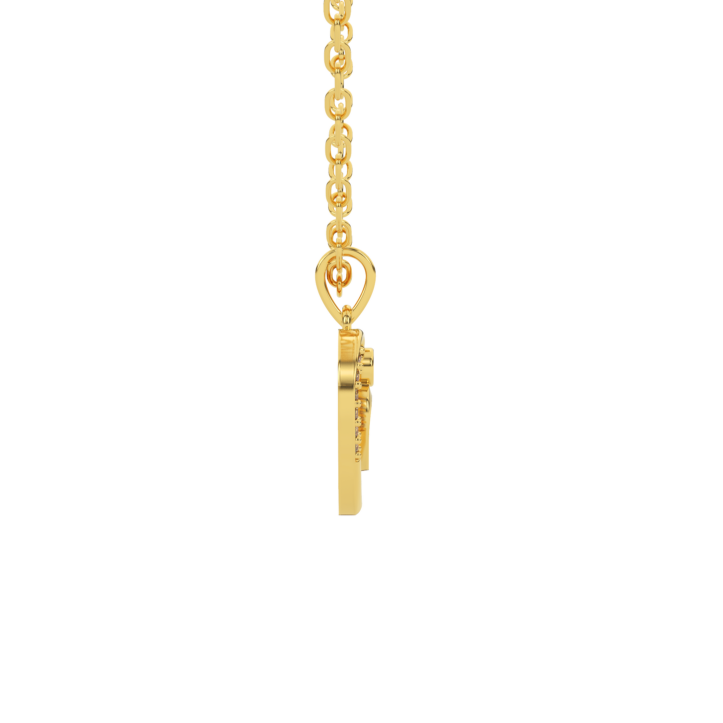 Luminous Star Natural Diamond Pendant