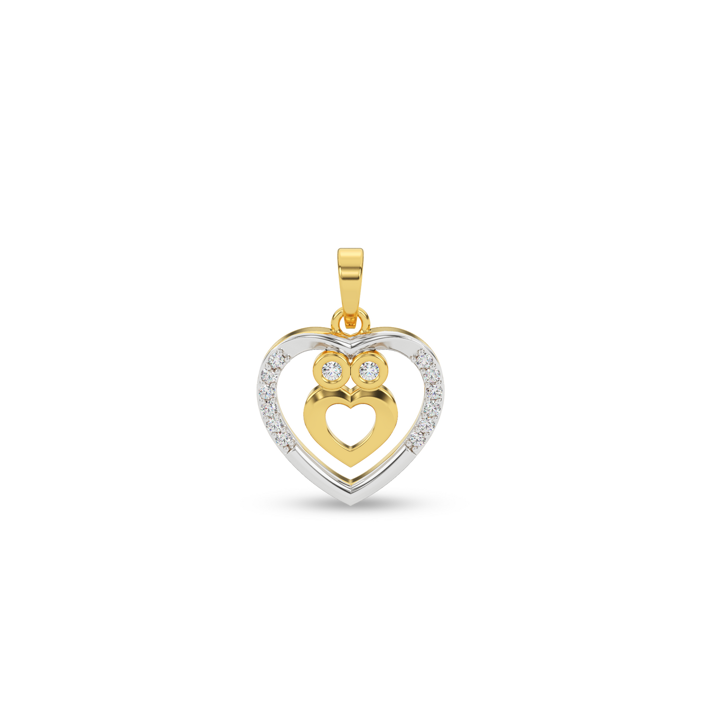 Luminous Star Natural Diamond Pendant