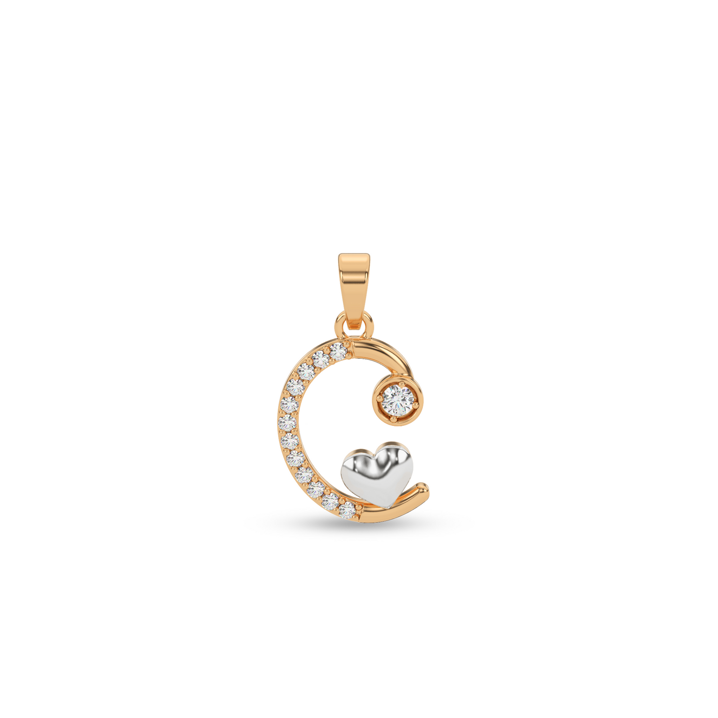Celestial Radiance Natural Diamond Pendant