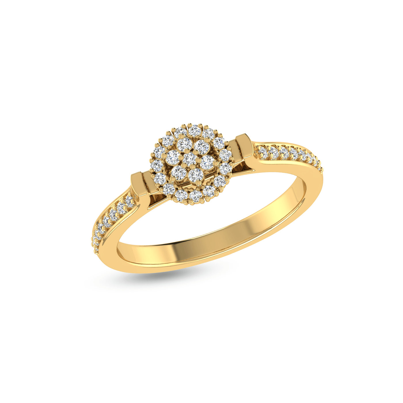 Moon Gazing Diamond Ring