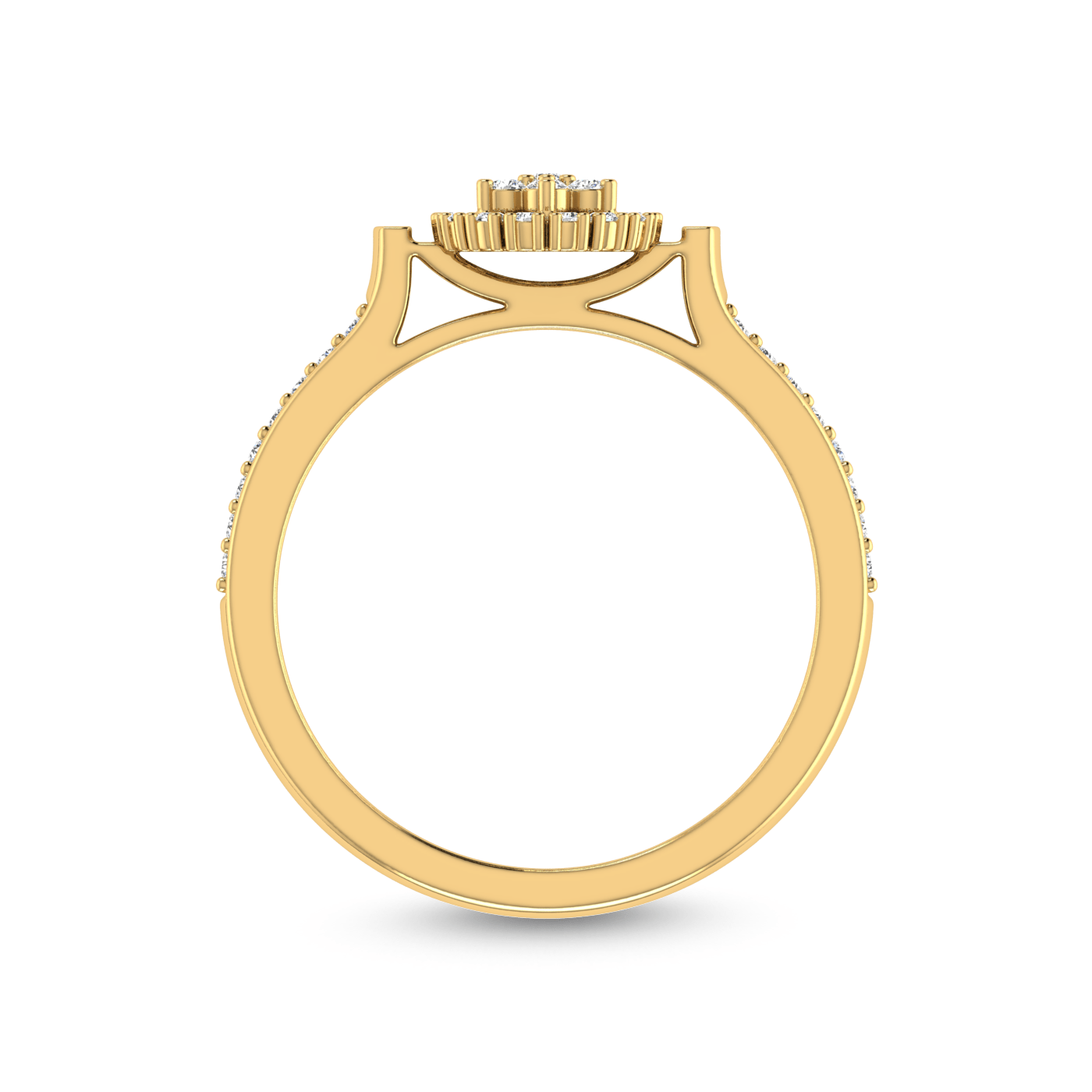 Moon Gazing Diamond Ring