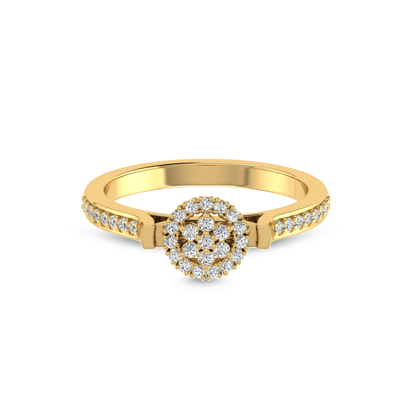 Moon Gazing Diamond Ring