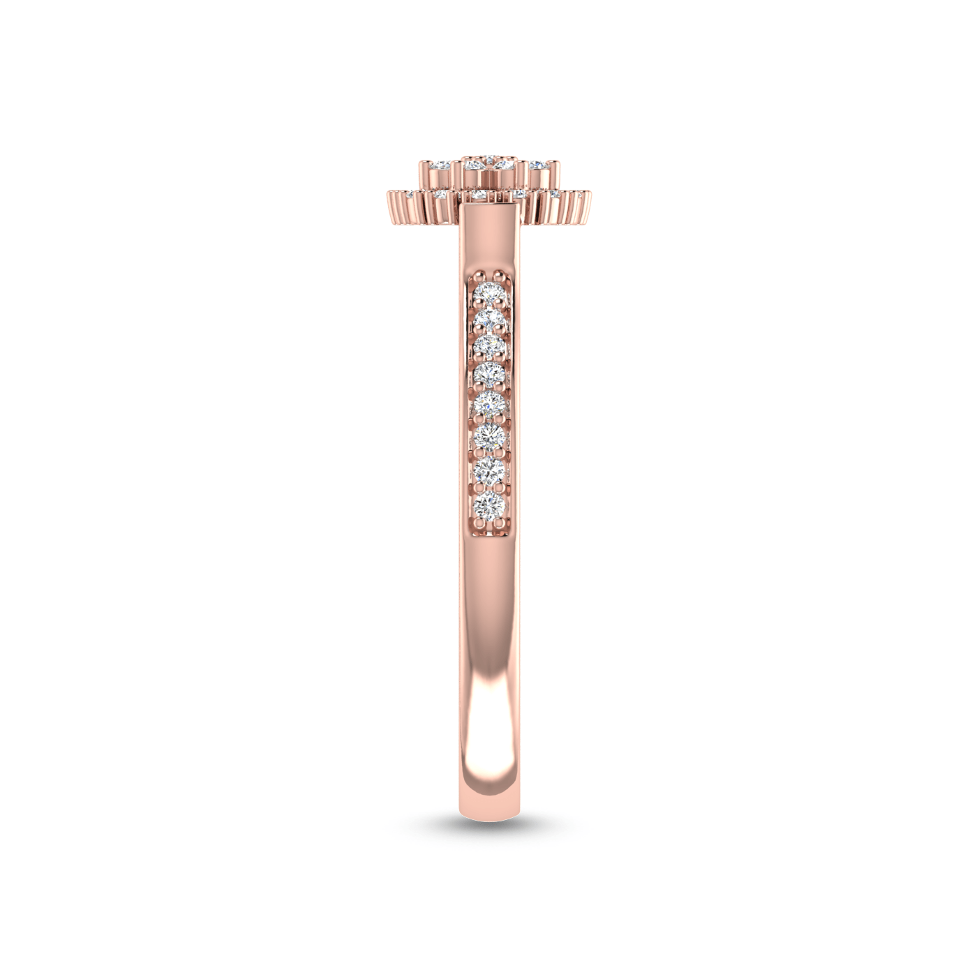 Moon Gazing Diamond Ring