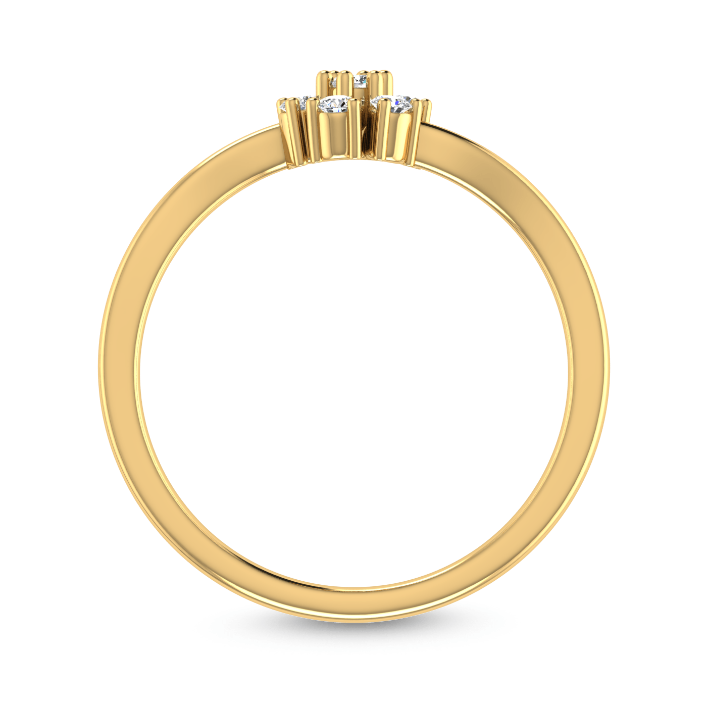 Magnolia Blossom Diamond Ring