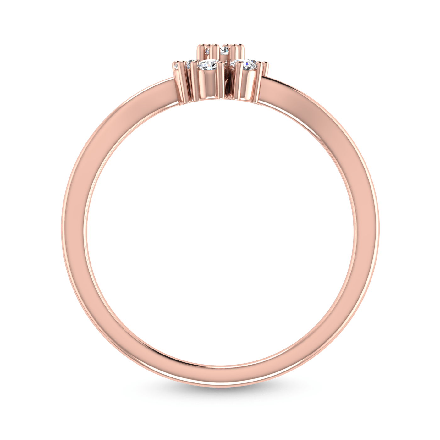 Magnolia Blossom Diamond Ring