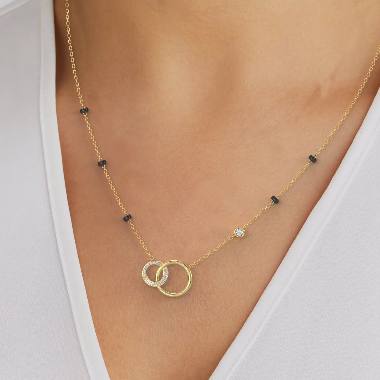 Saanvi Diamond Mangalsutra