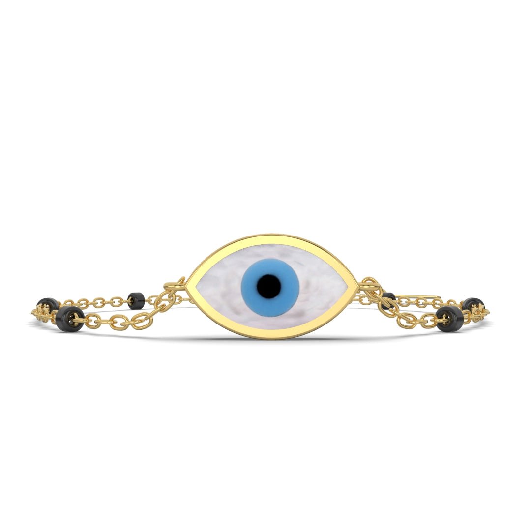 Protective Eye Bracelet With Beads
