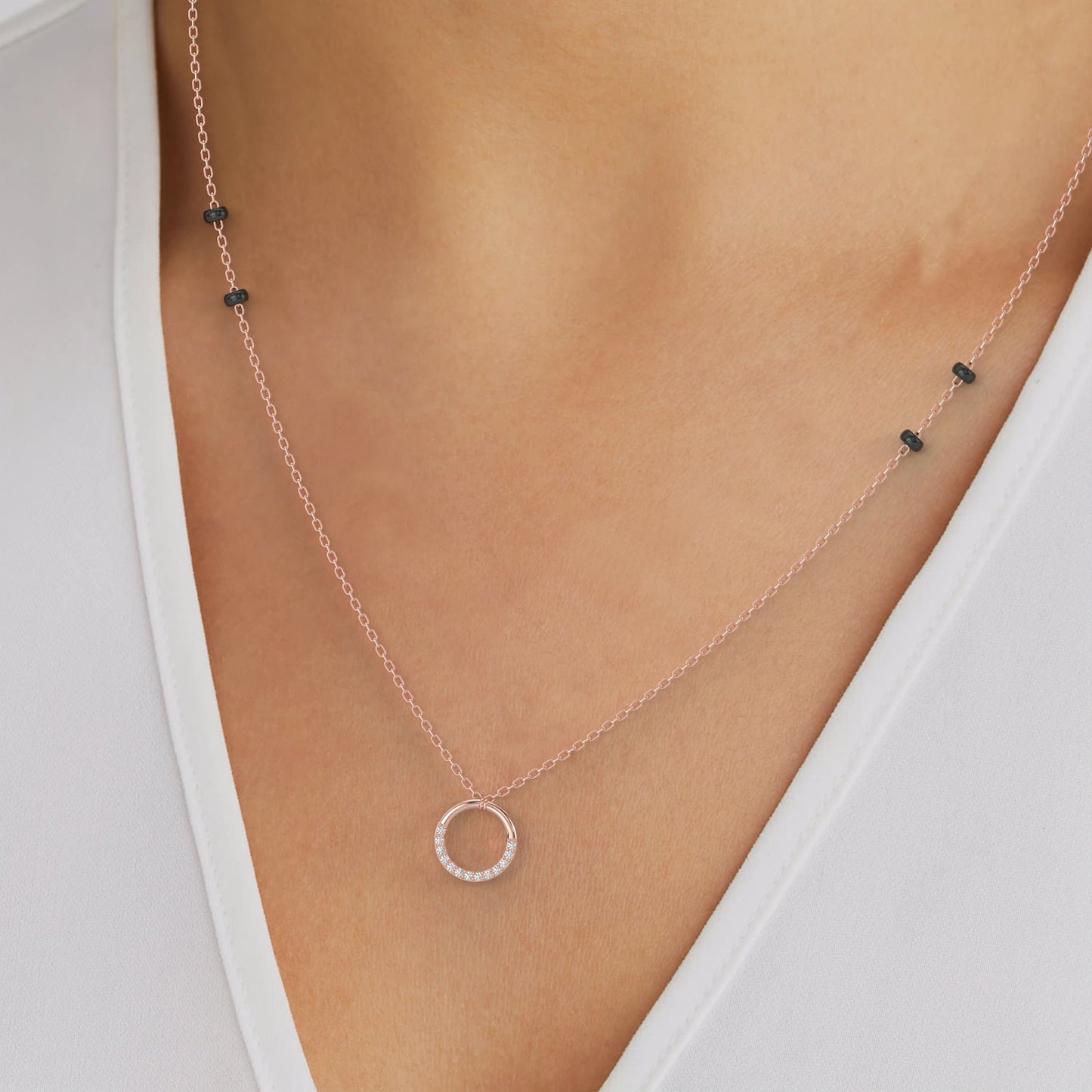 Zara Diamond Mangalsutra