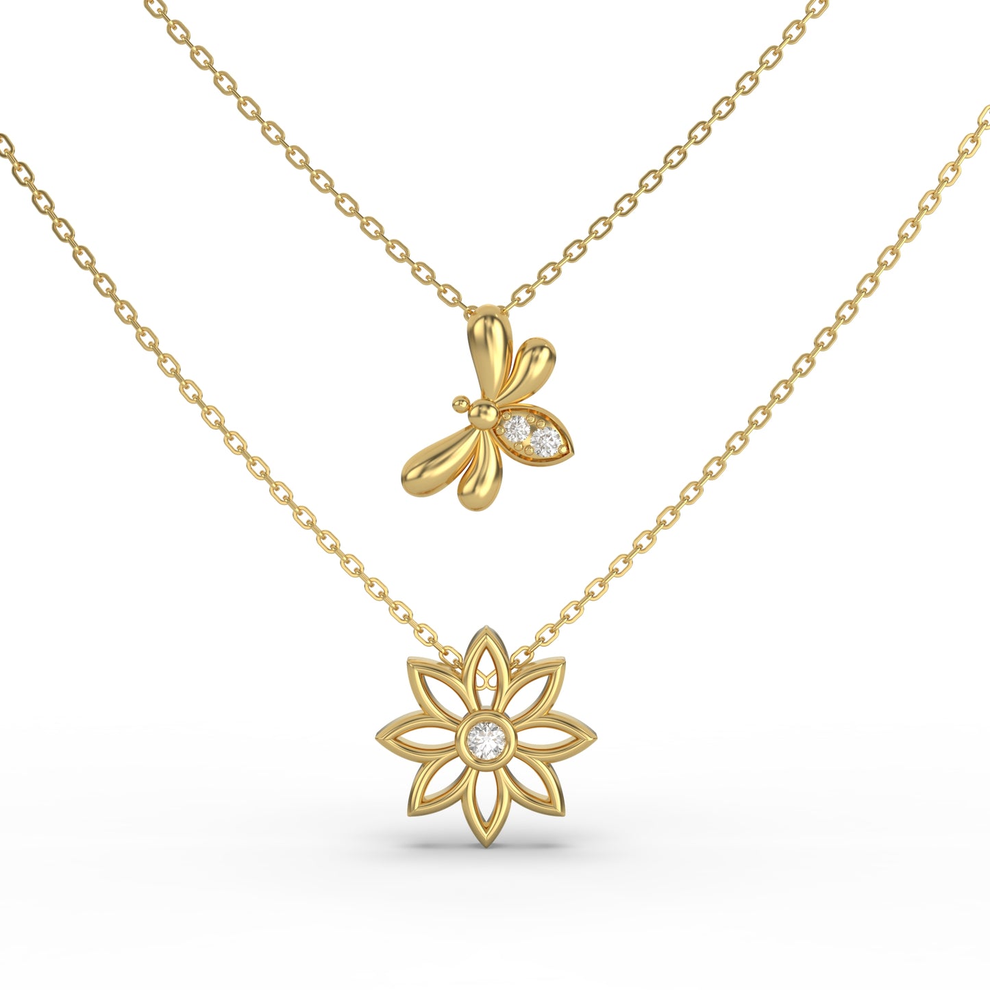 Love Treasure Diamond Necklace