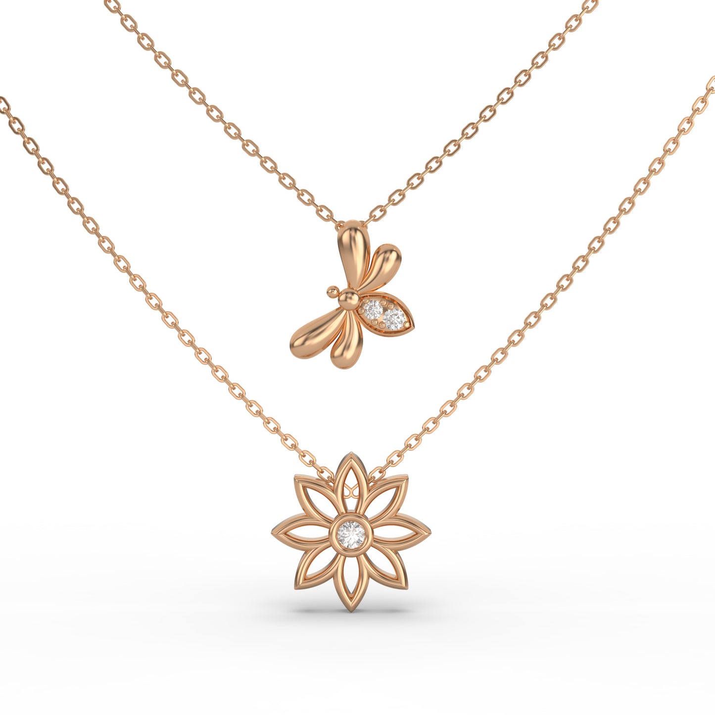 Love Treasure Diamond Necklace